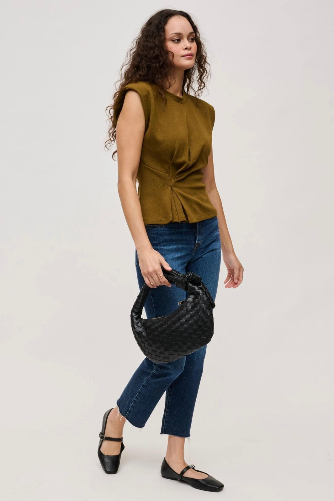 Lizbeth Woven Knot Clutch