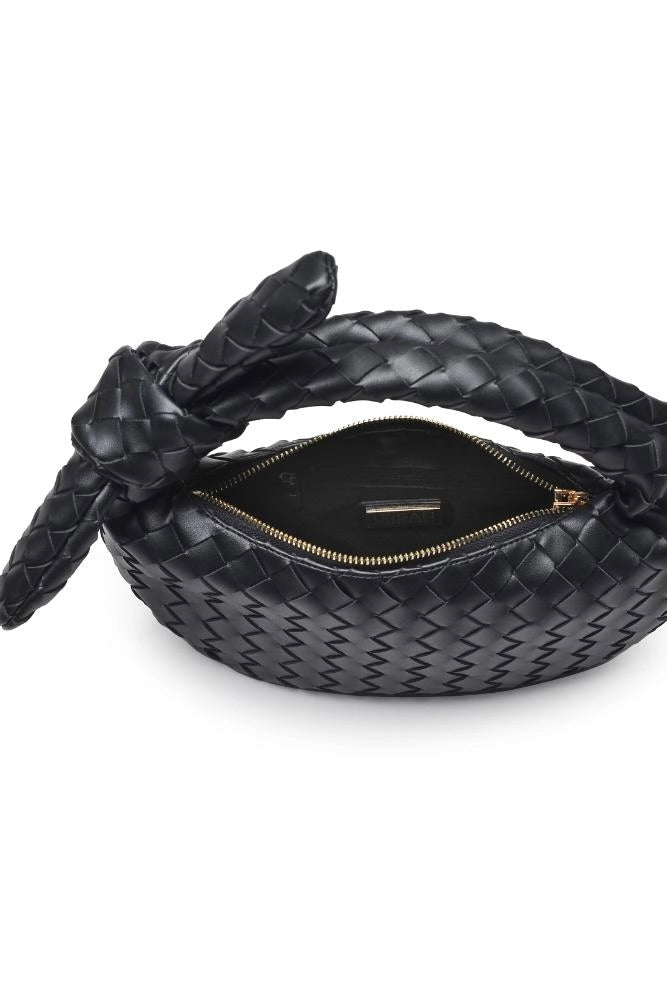 Lizbeth Woven Knot Clutch