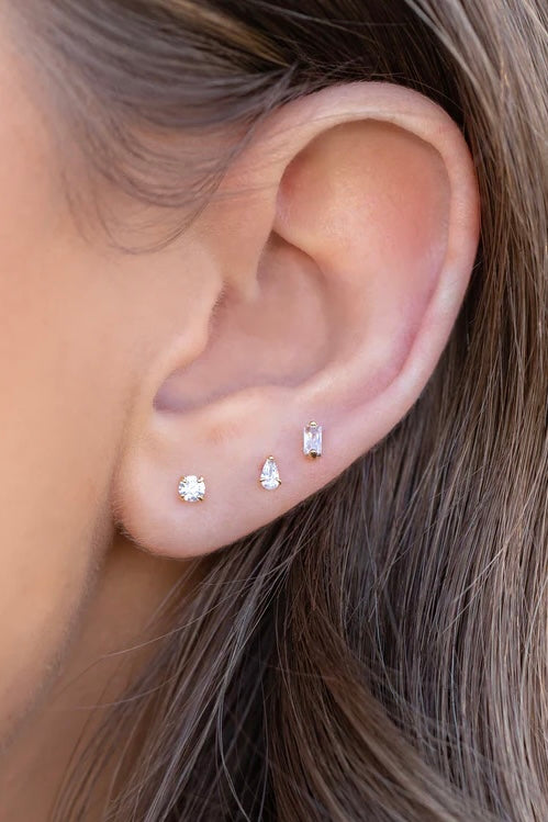 Girls Crew Dainty Brilliance Studs