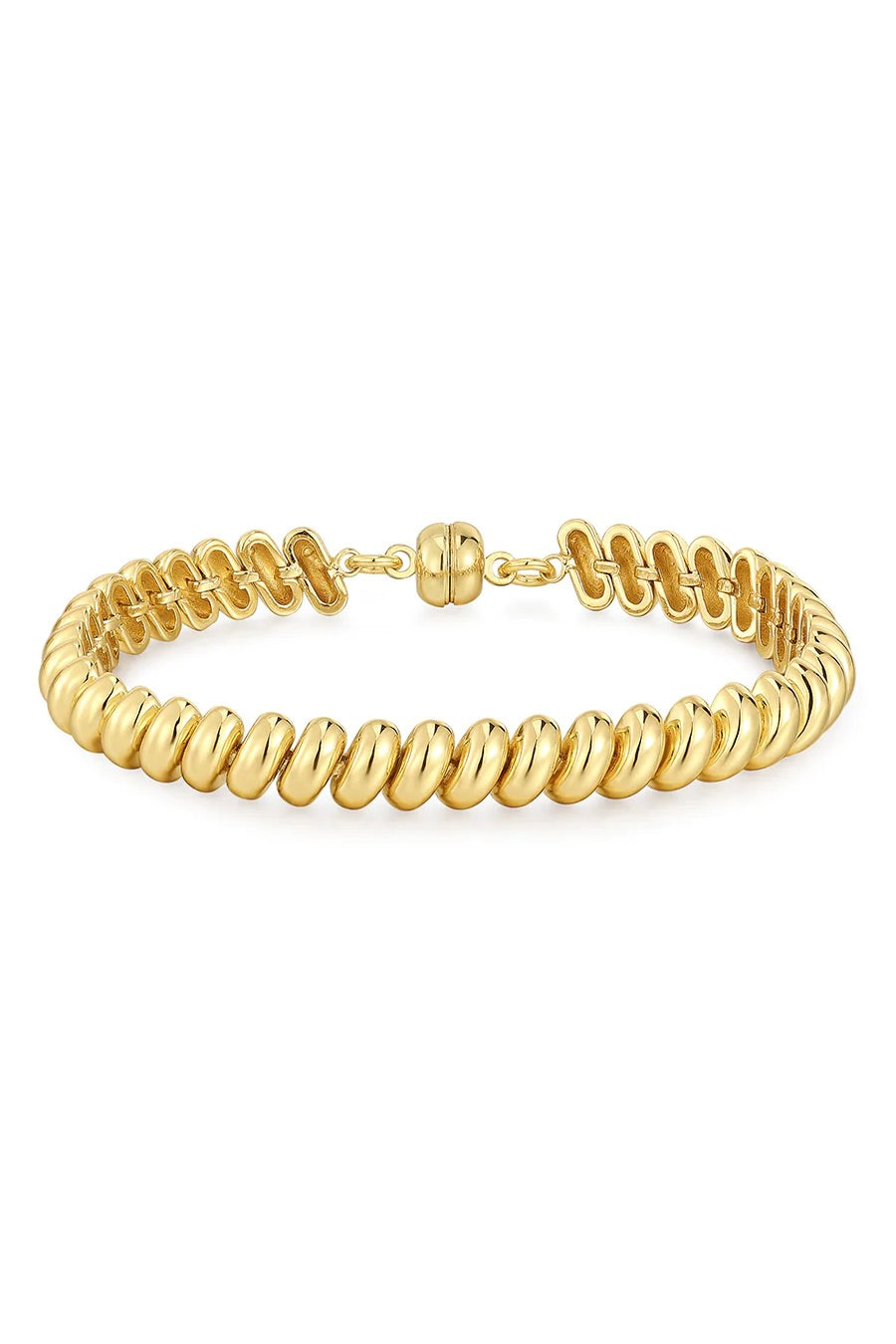LUV AJ The Ridged Marbella Bracelet