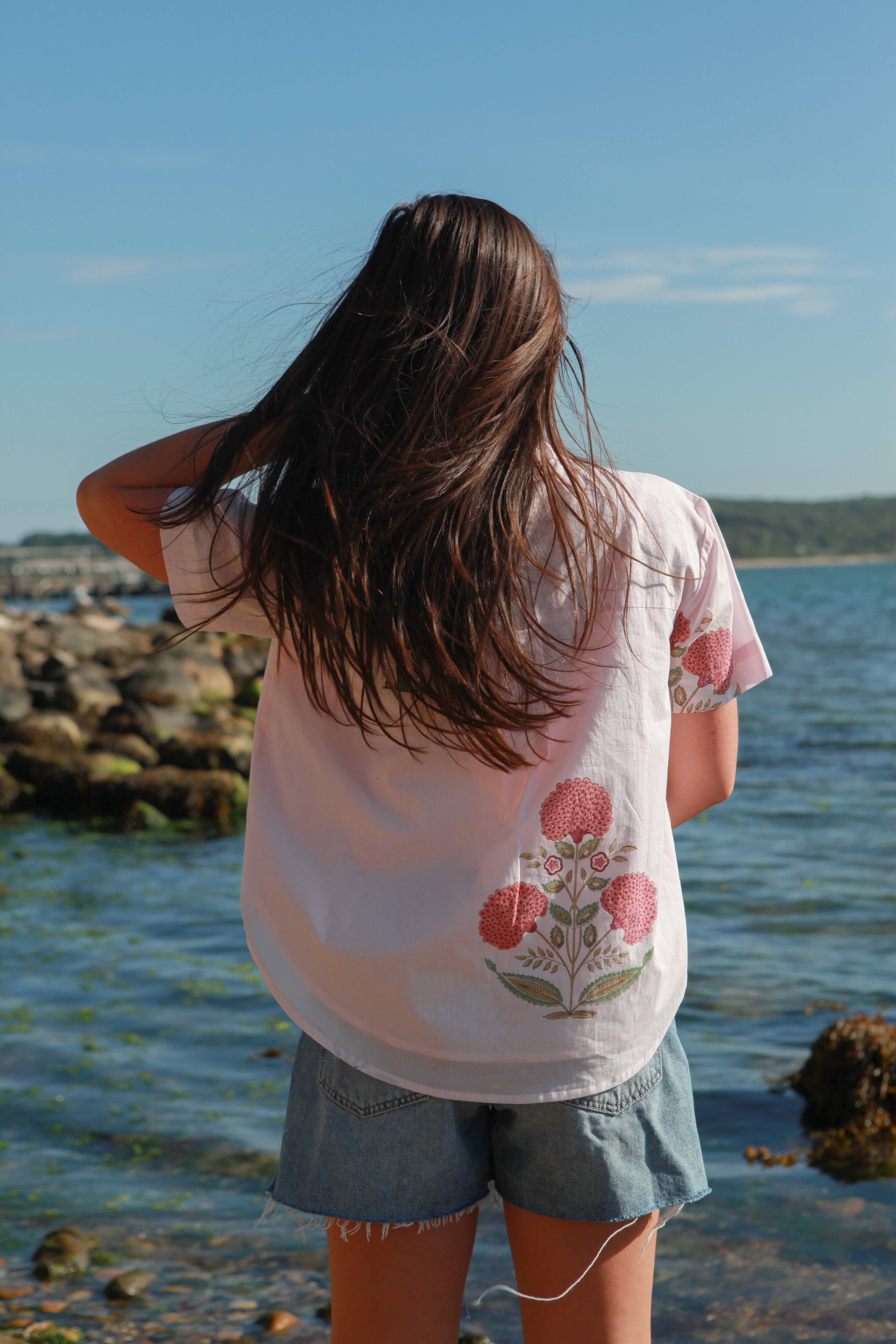 Wren Shirt in Montauk Floral