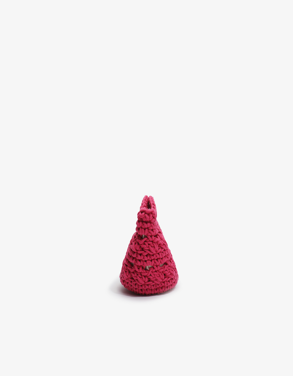 REMI/REID Noemi Mini Crochet Tote - Magenta