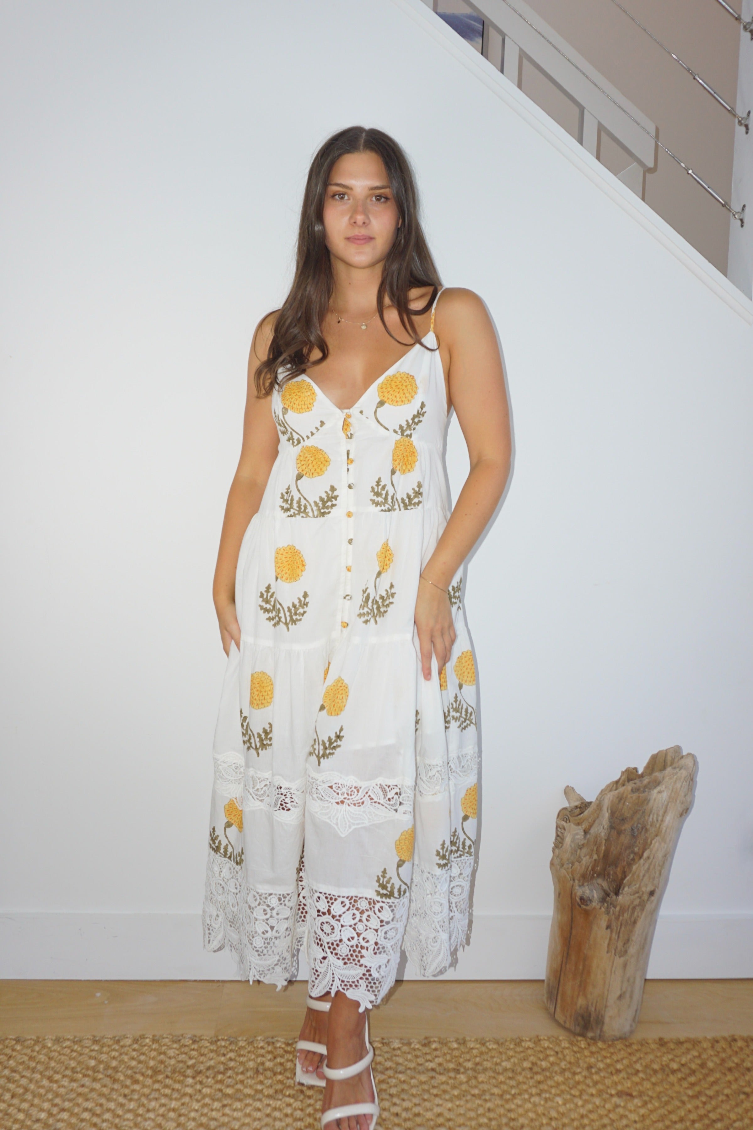 Irina Dress in Marigold