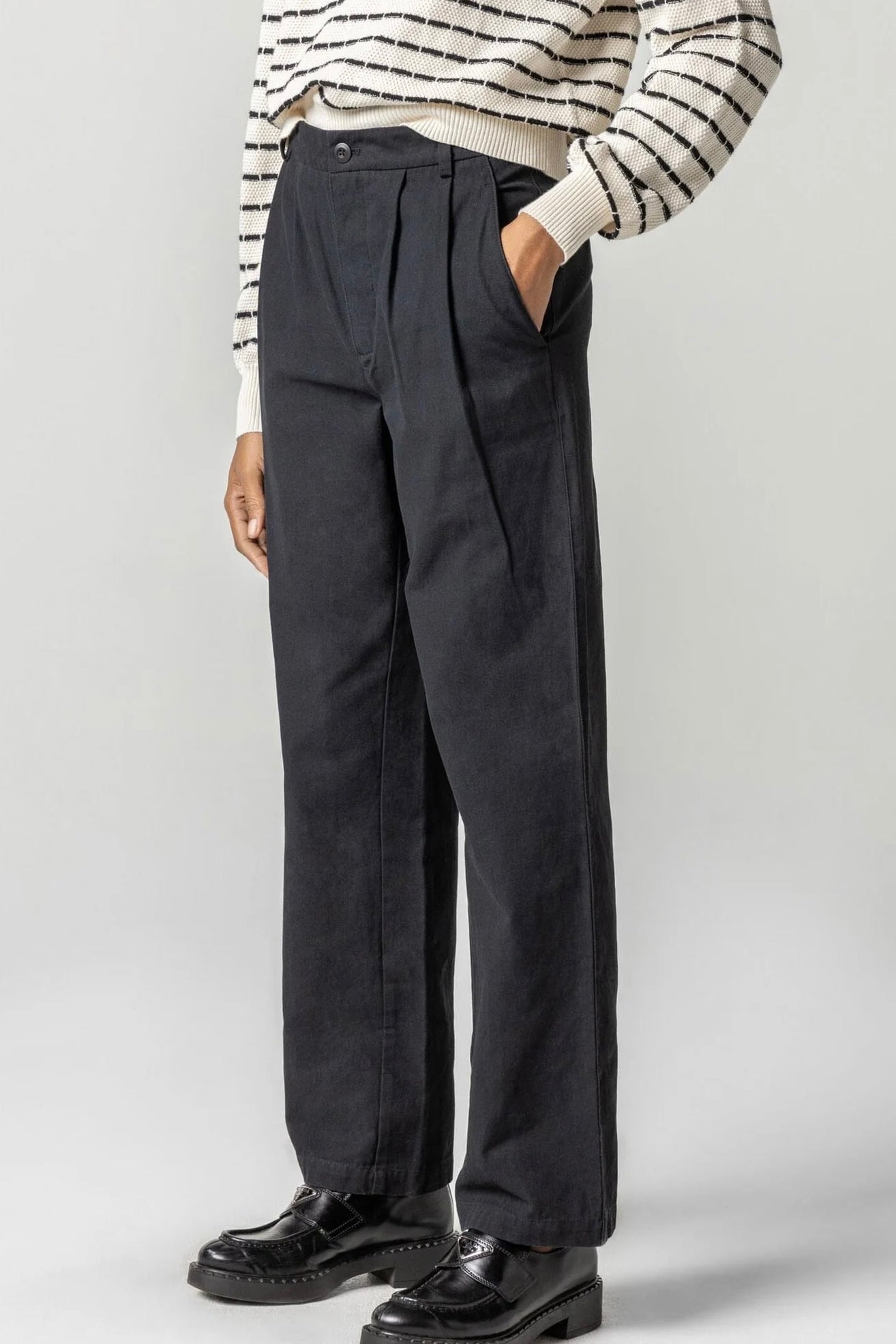 Lilla P Pleat Front Trouser