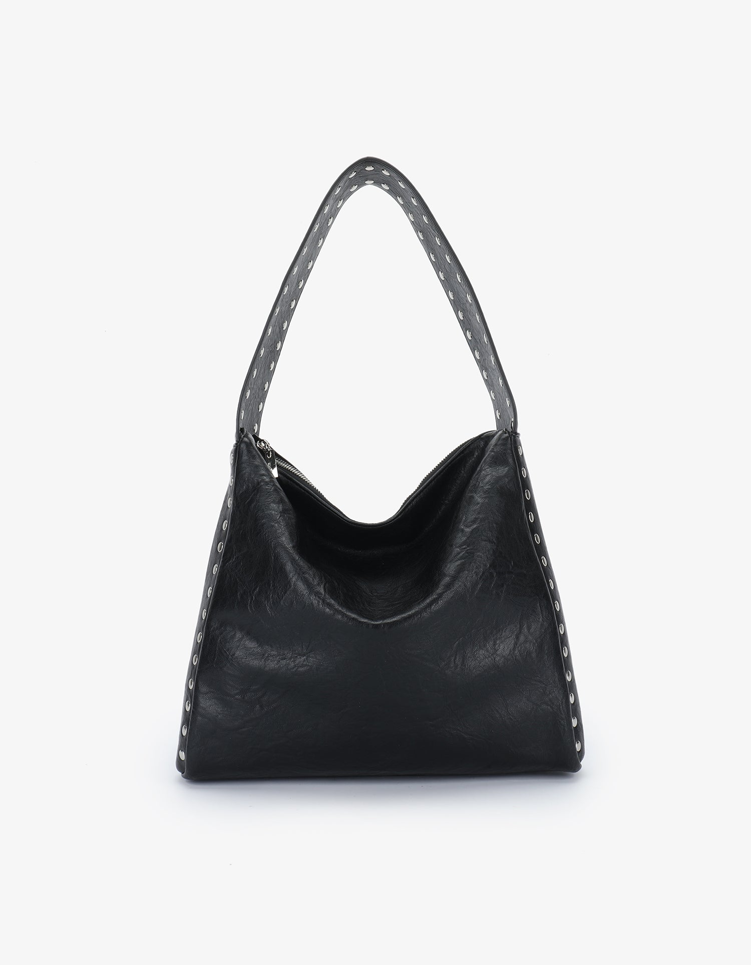 Pascal Vegan Studded Shoulder Bag