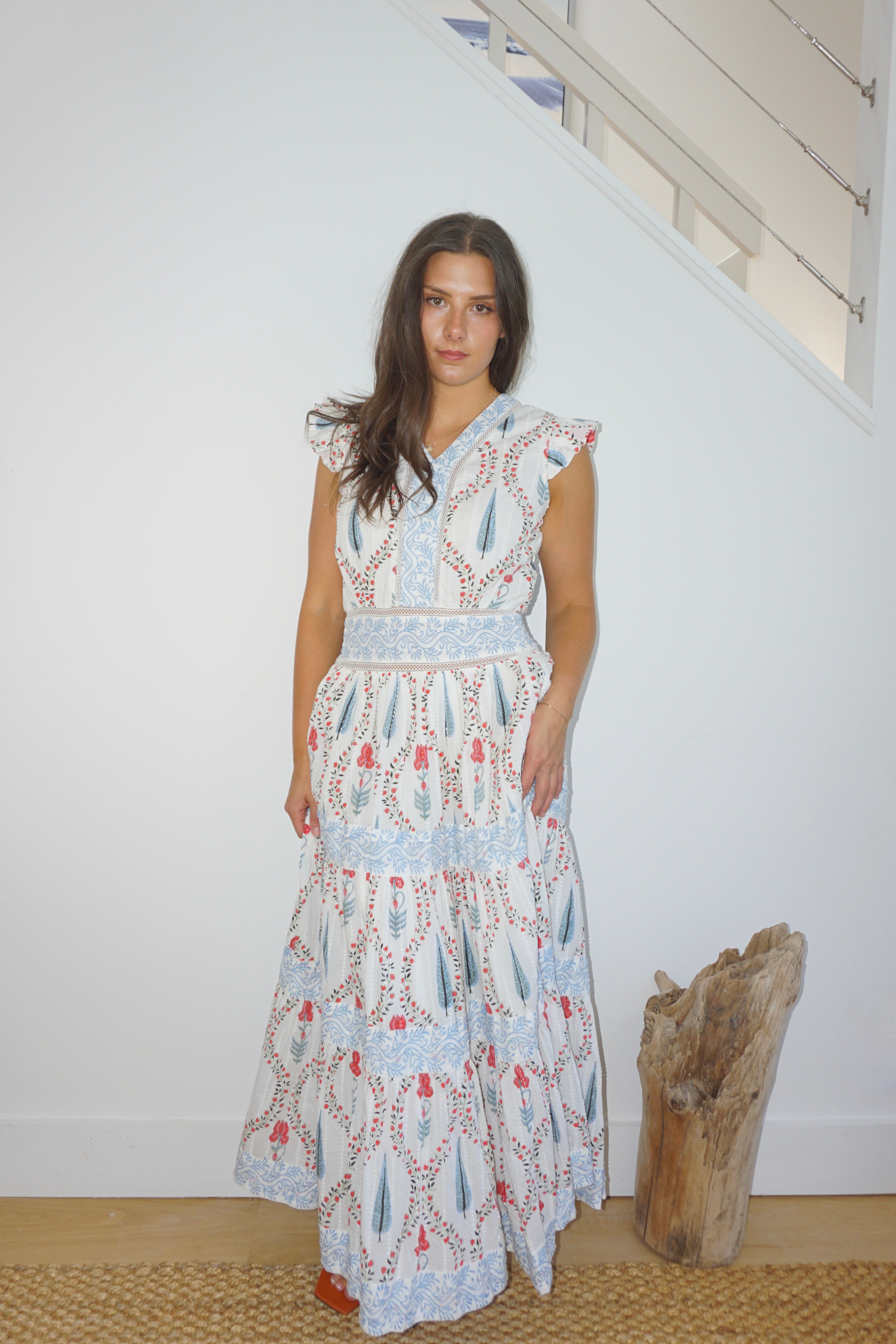 NIBI MTK Percy Maxi Dress - Vineyard Floral