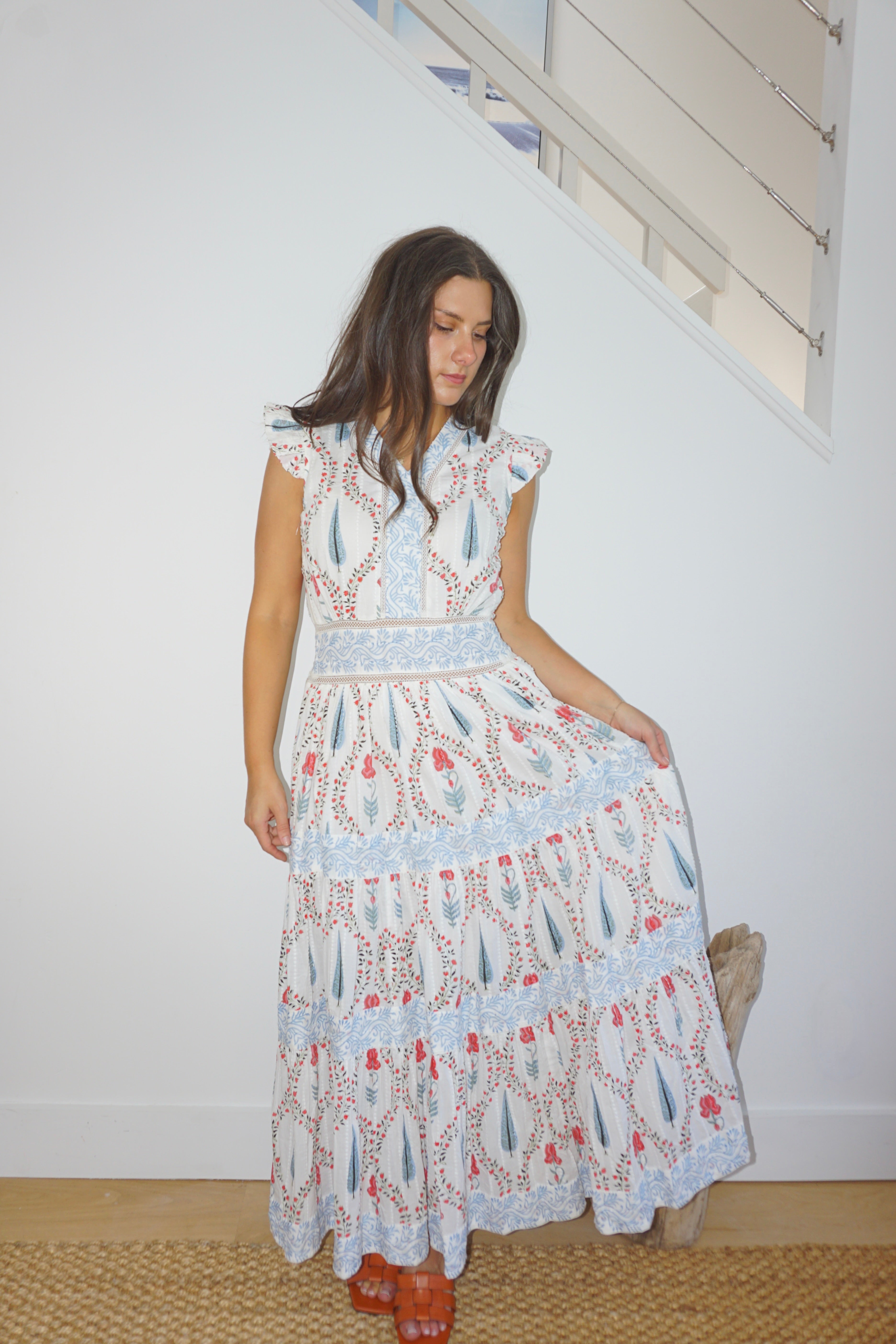 NIBI MTK Percy Maxi Dress - Vineyard Floral