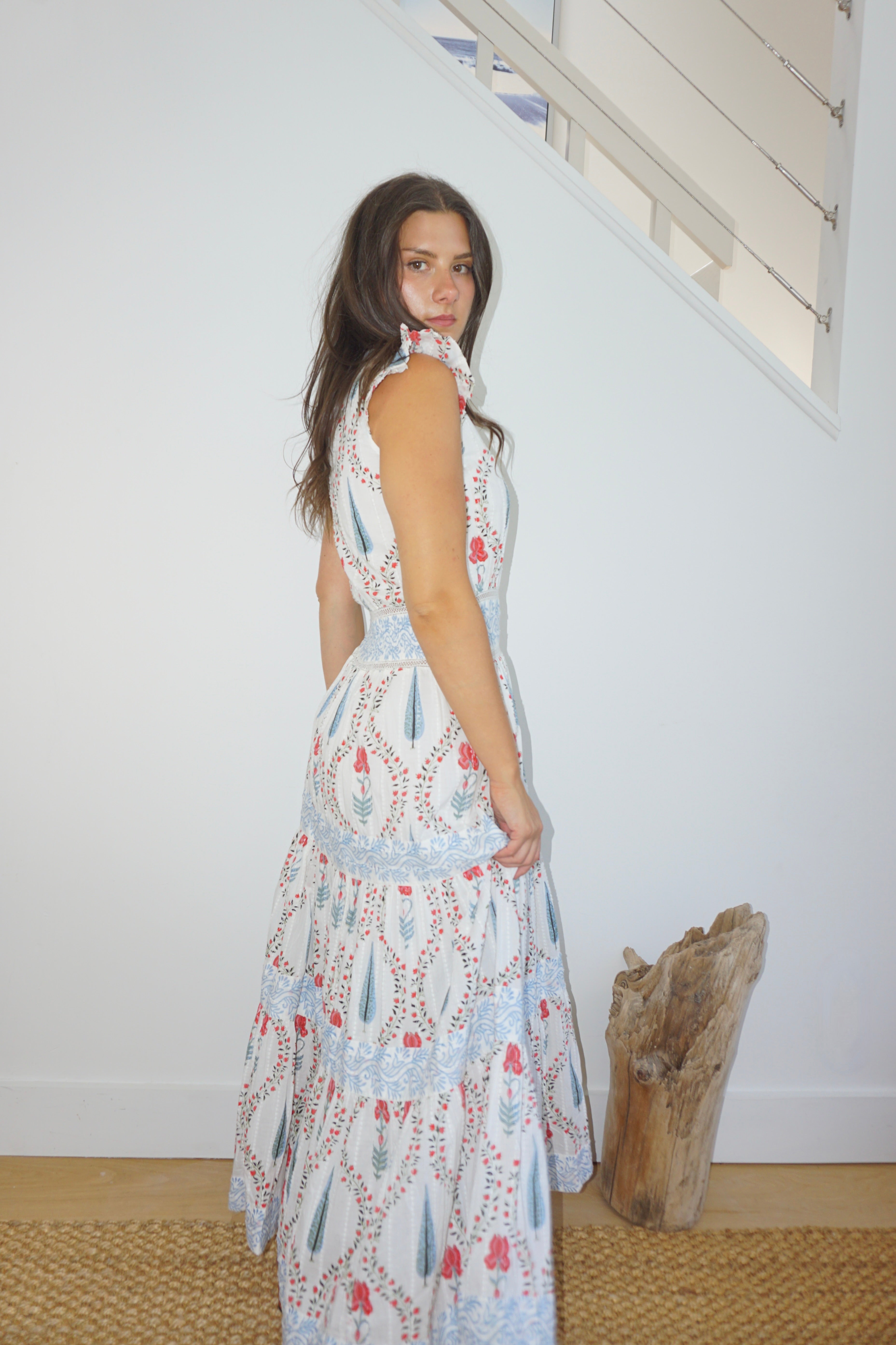 NIBI MTK Percy Maxi Dress - Vineyard Floral