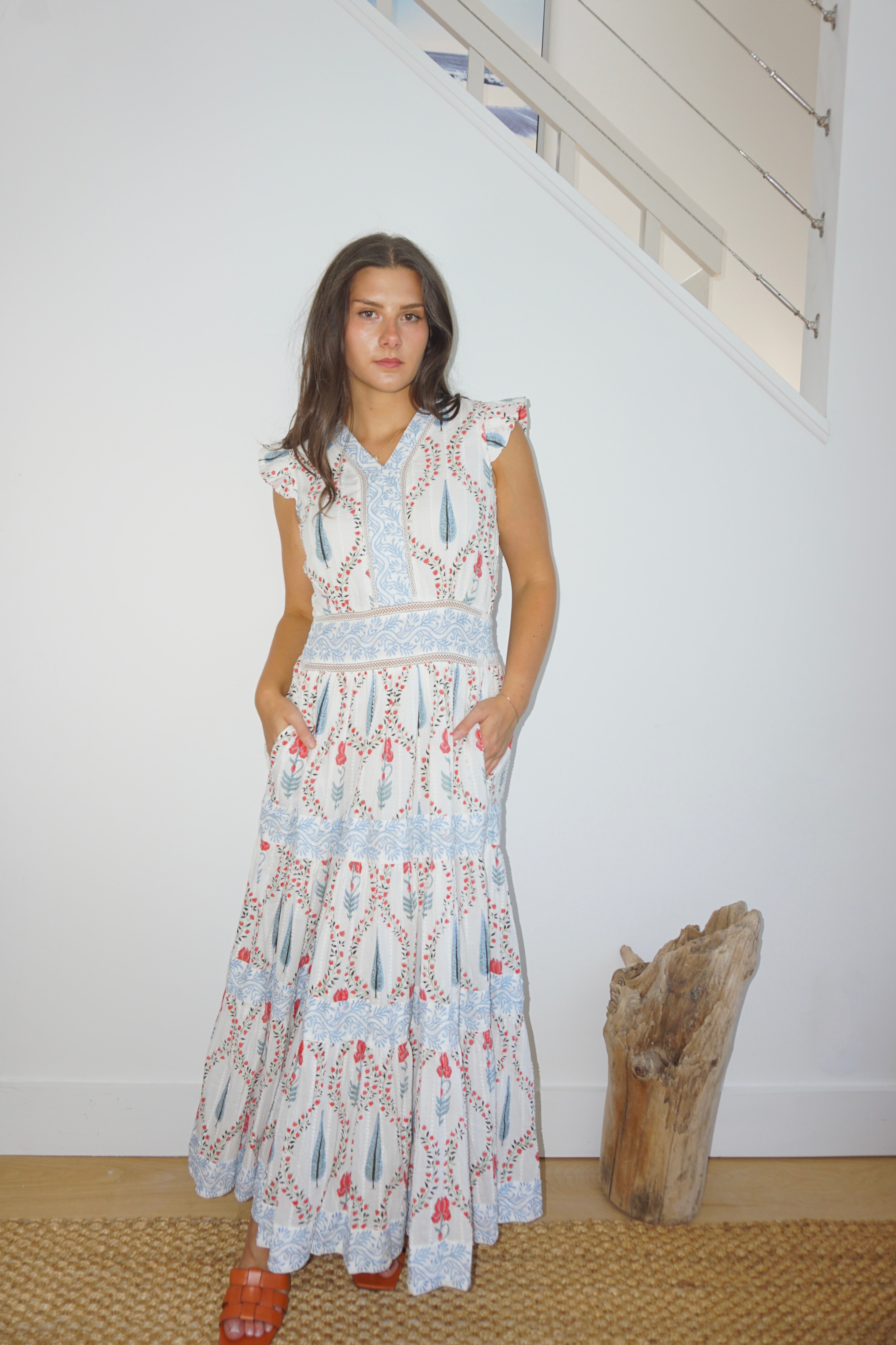 NIBI MTK Percy Maxi Dress - Vineyard Floral