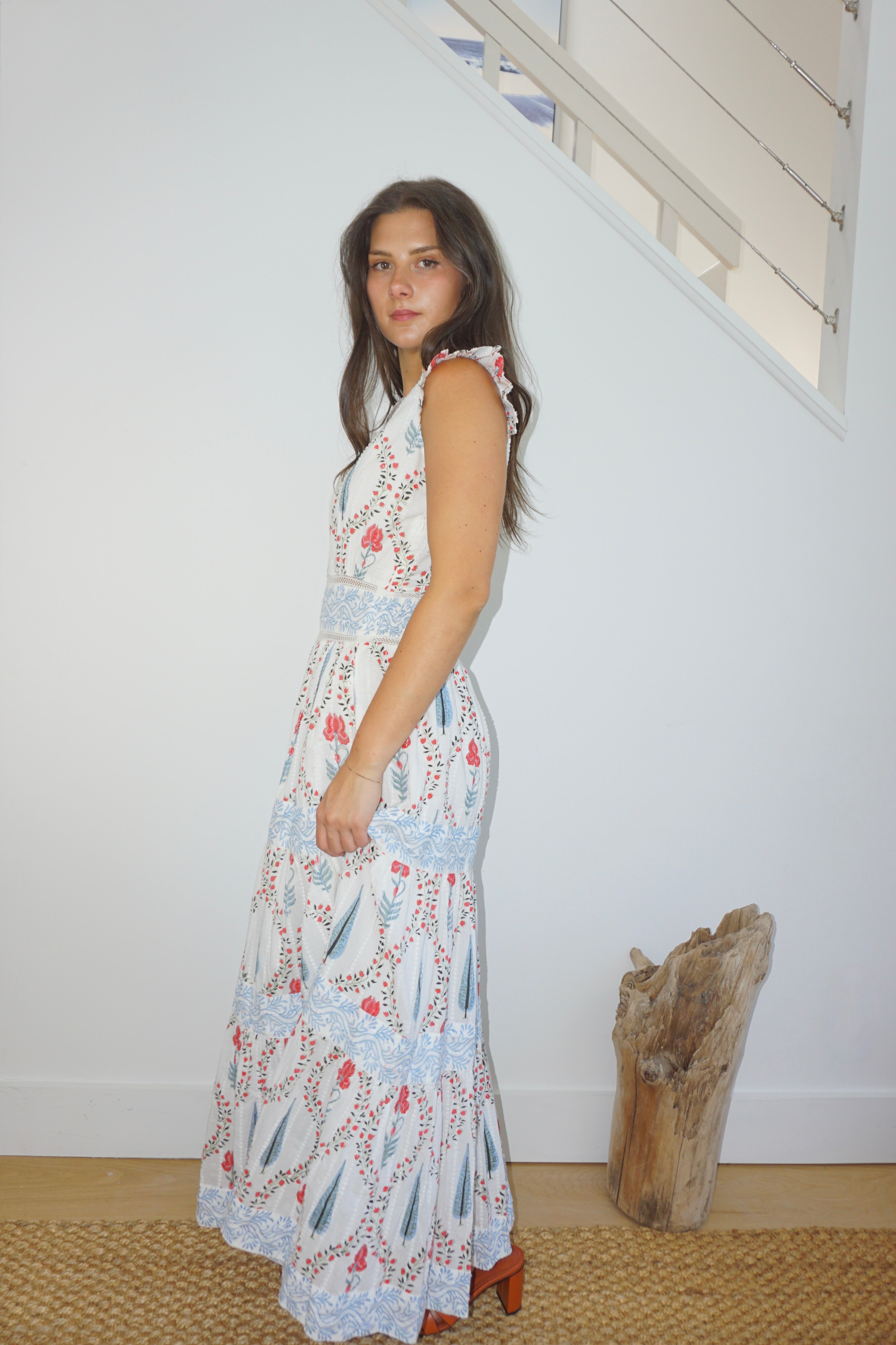 NIBI MTK Percy Maxi Dress - Vineyard Floral