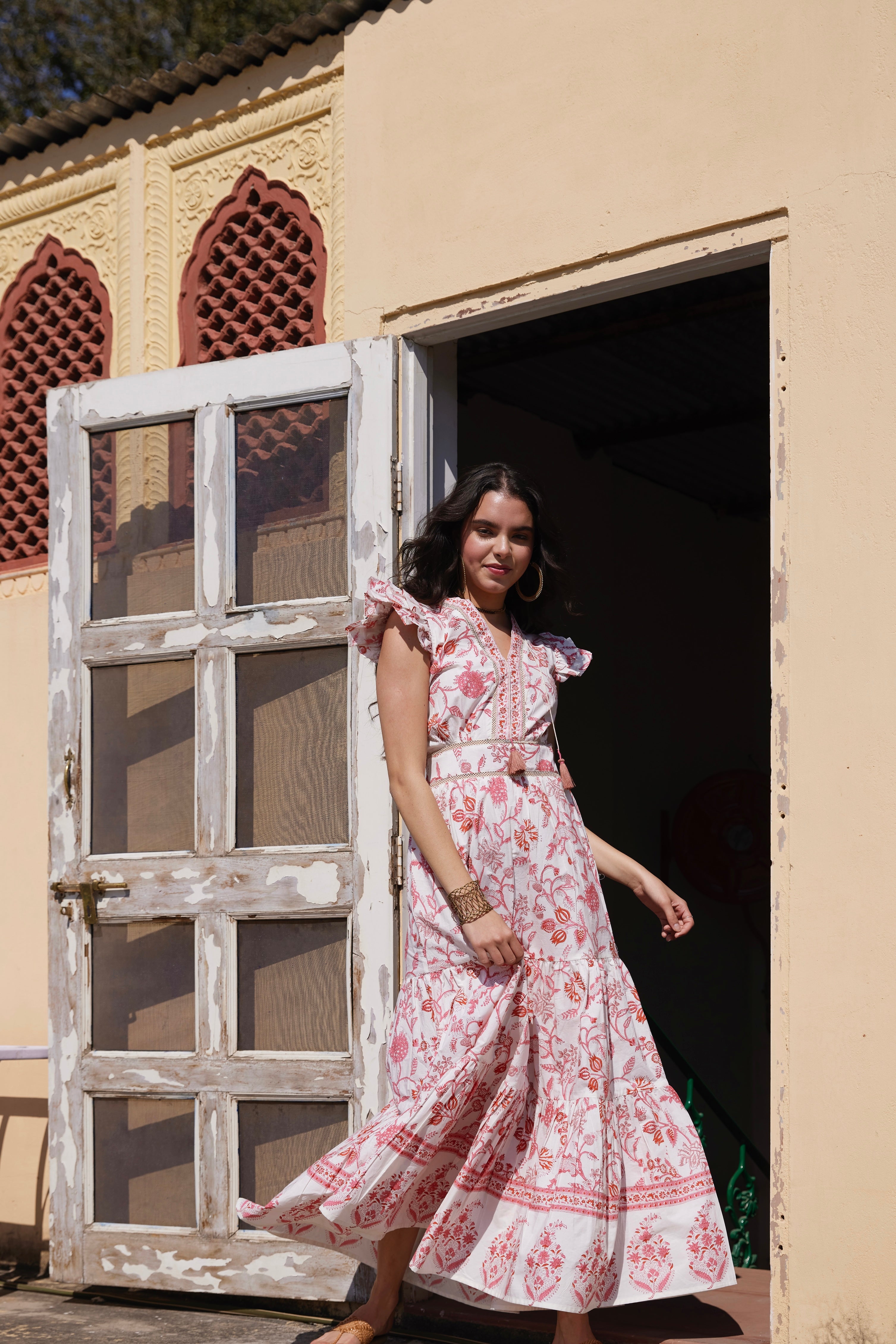 Percy Dress Petite - Cali Red