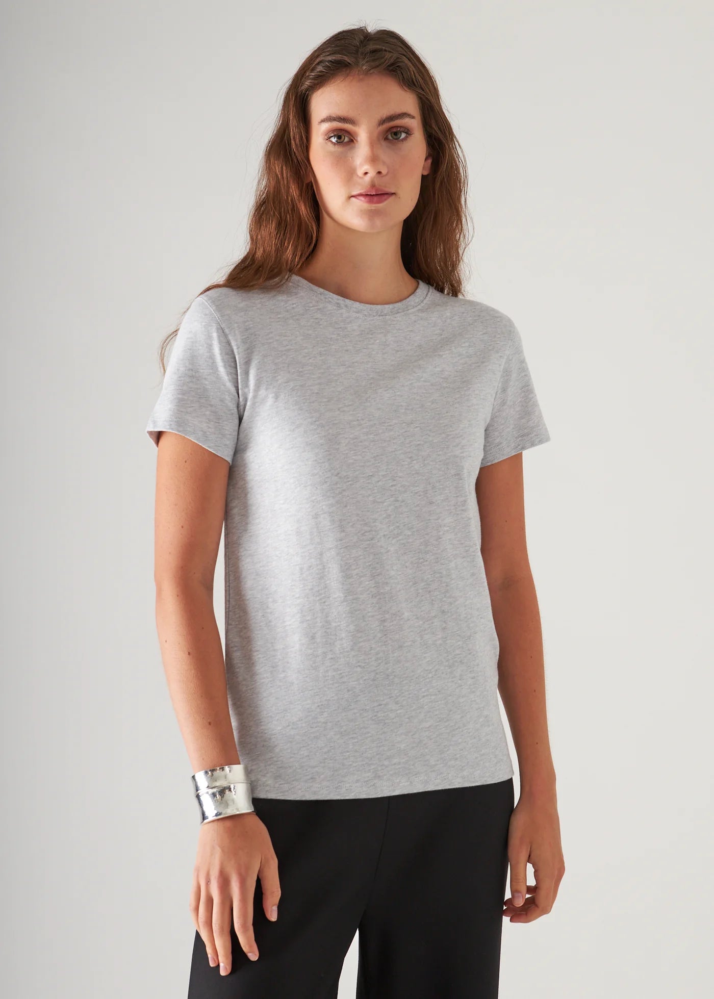 Pima Cotton Stretch Slim T-Shirt