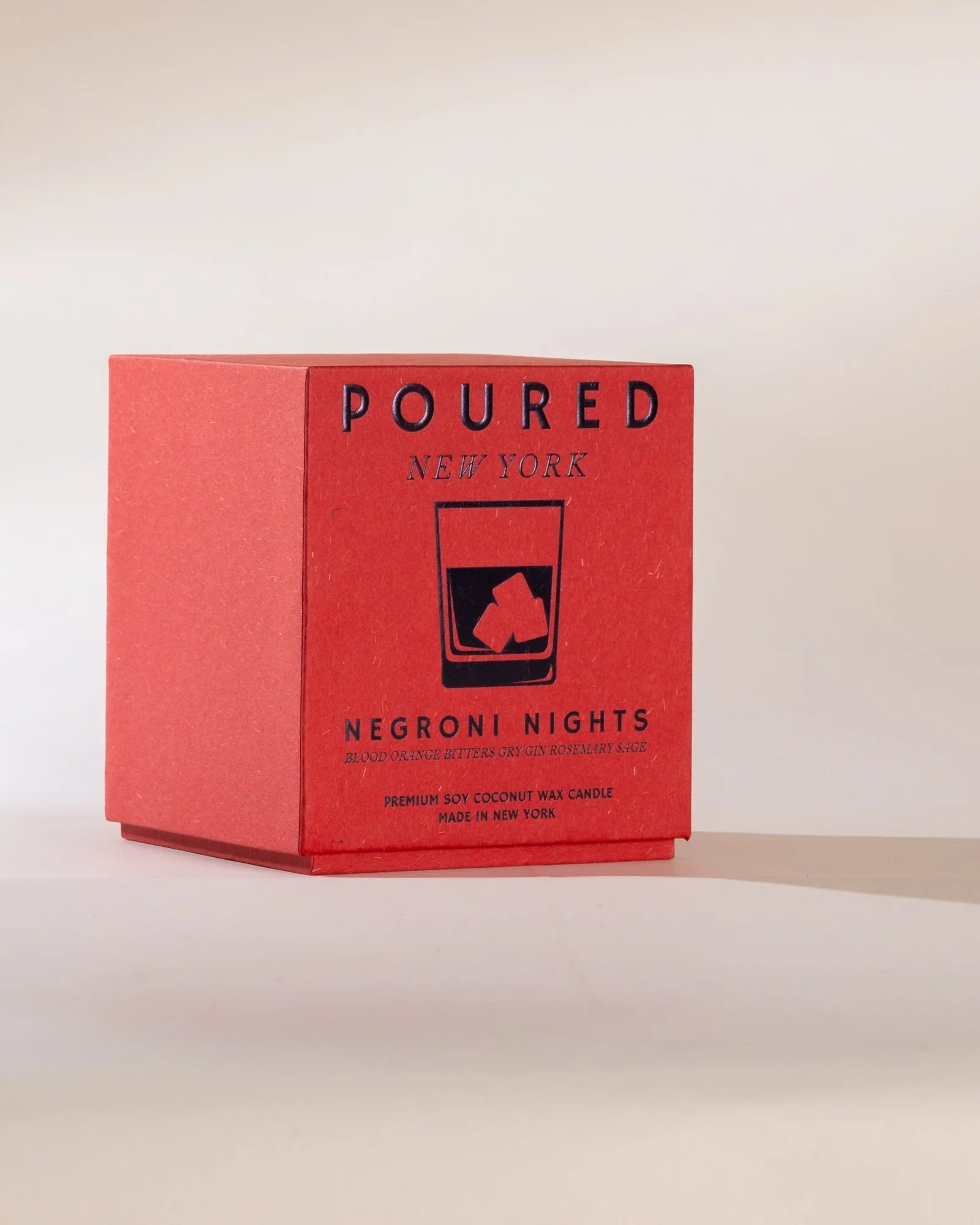 Double Wick Candle, Negroni Nights