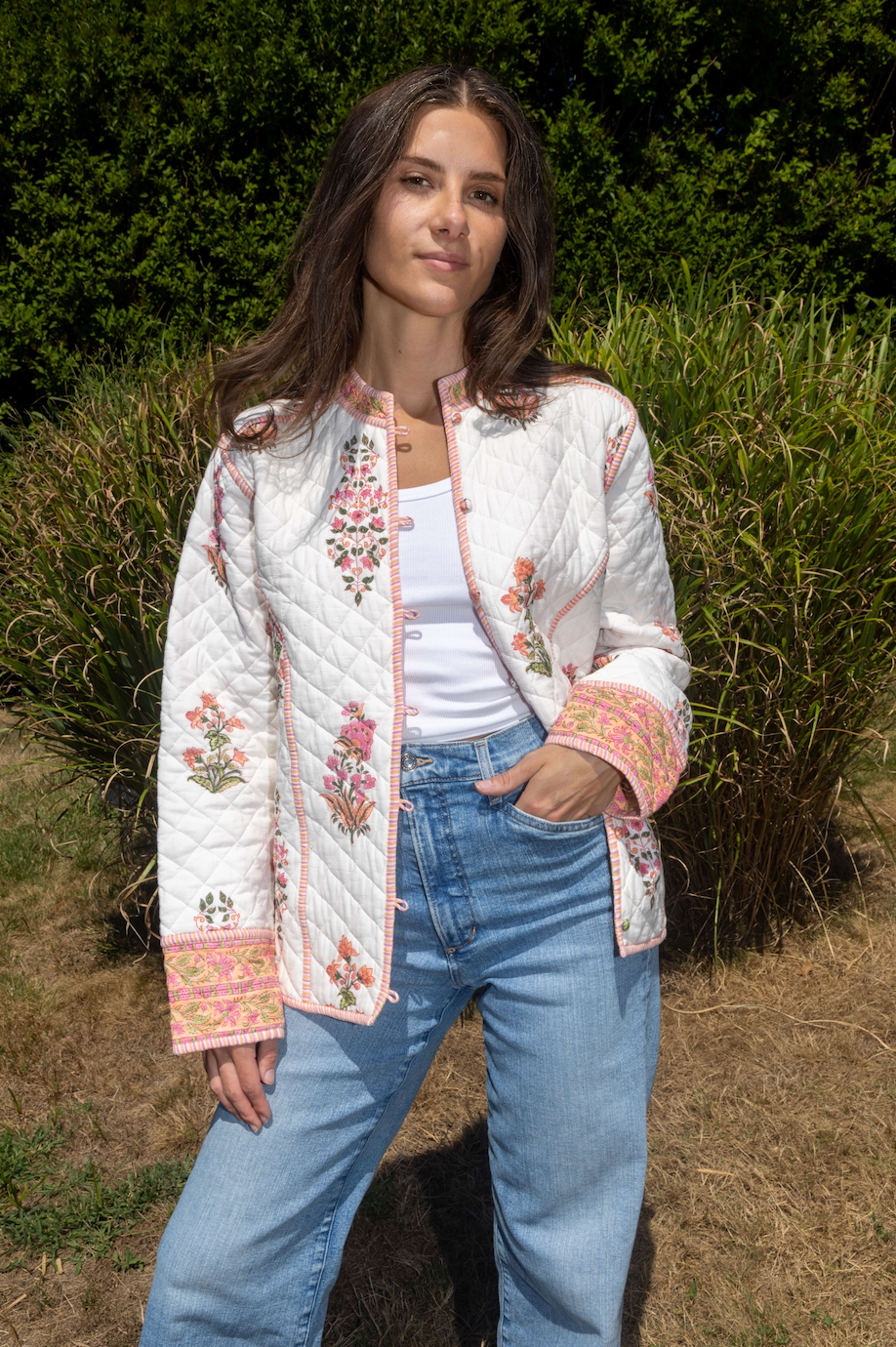 Naia Jacket in Petal Poise