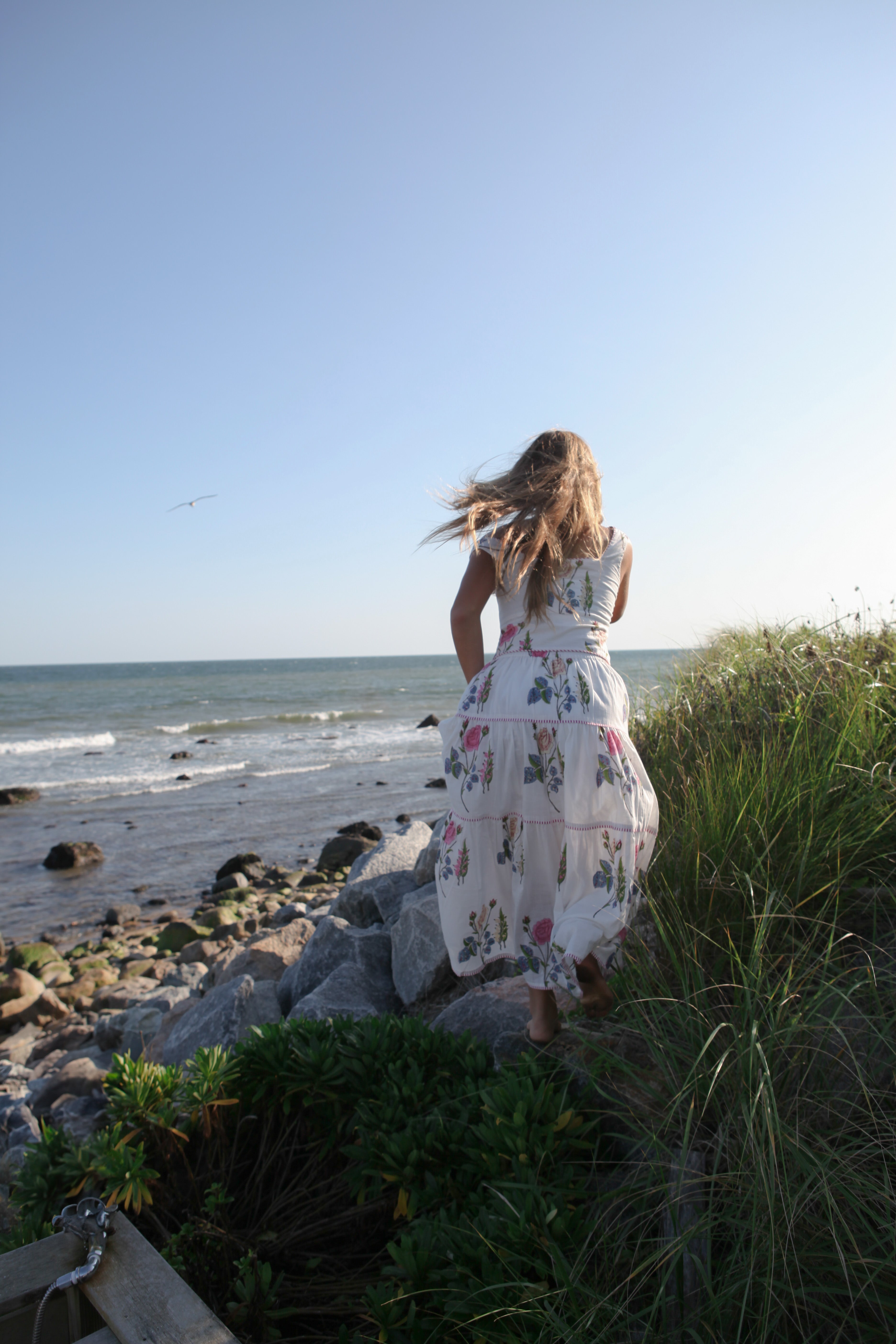 Senya Top in Multi Rosette