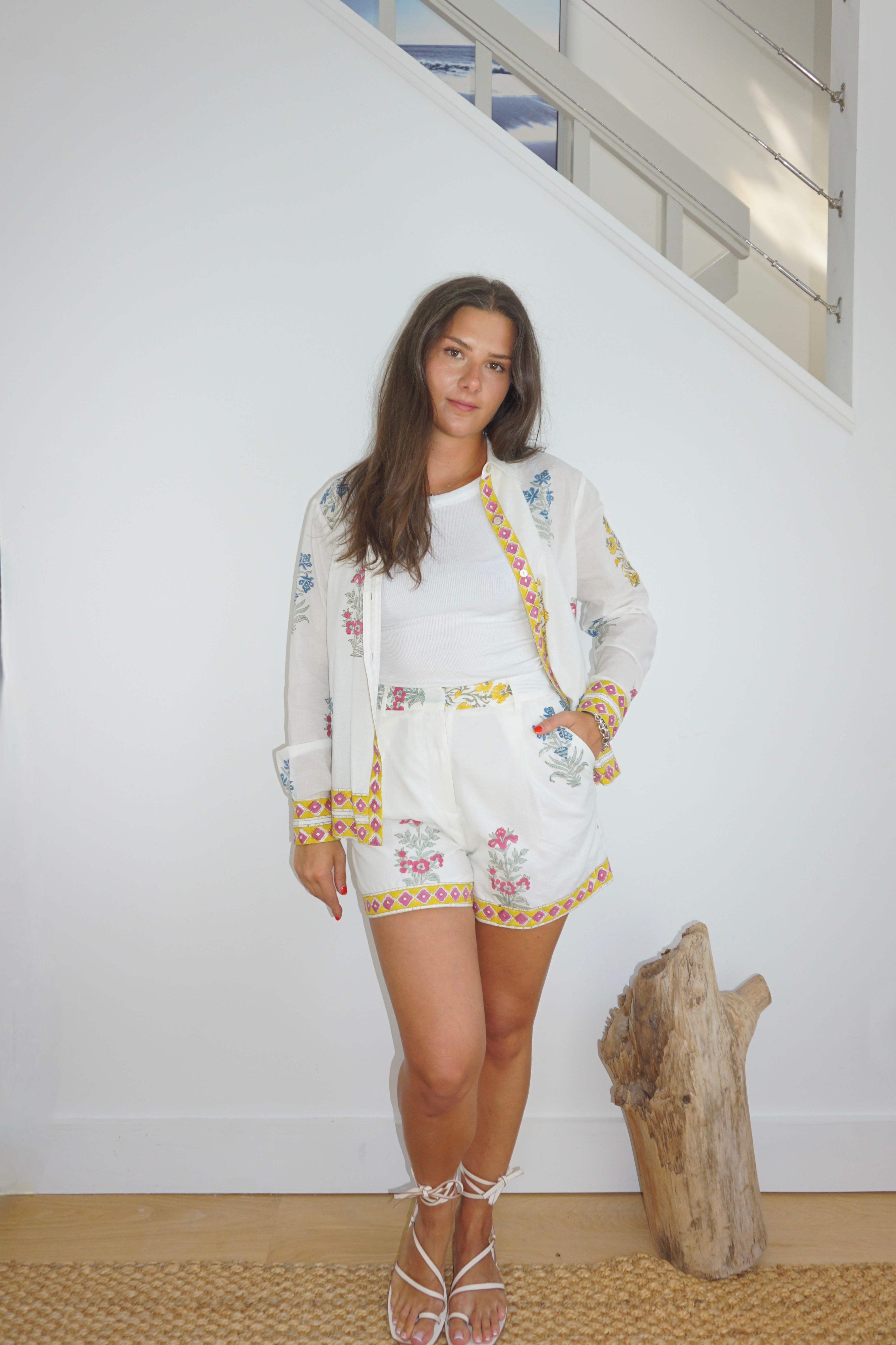 Stella Short in Mixed Print Floral