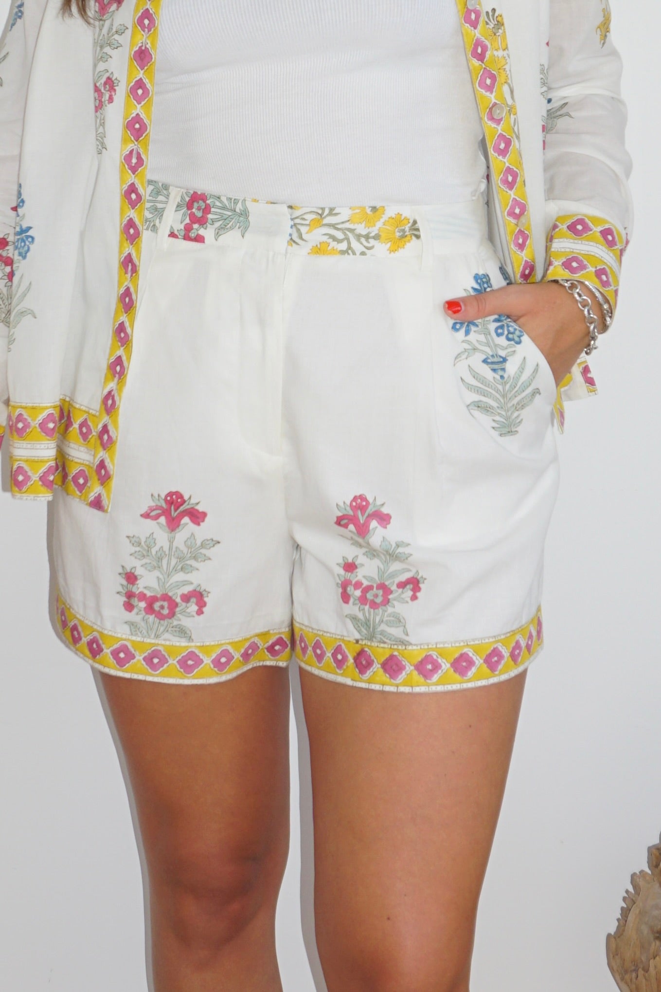 Stella Short in Mixed Print Floral