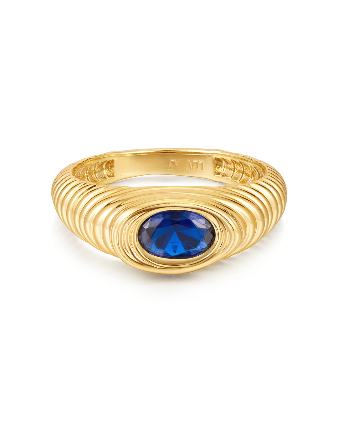 LUV AJ The Royale Stone Signet Ring