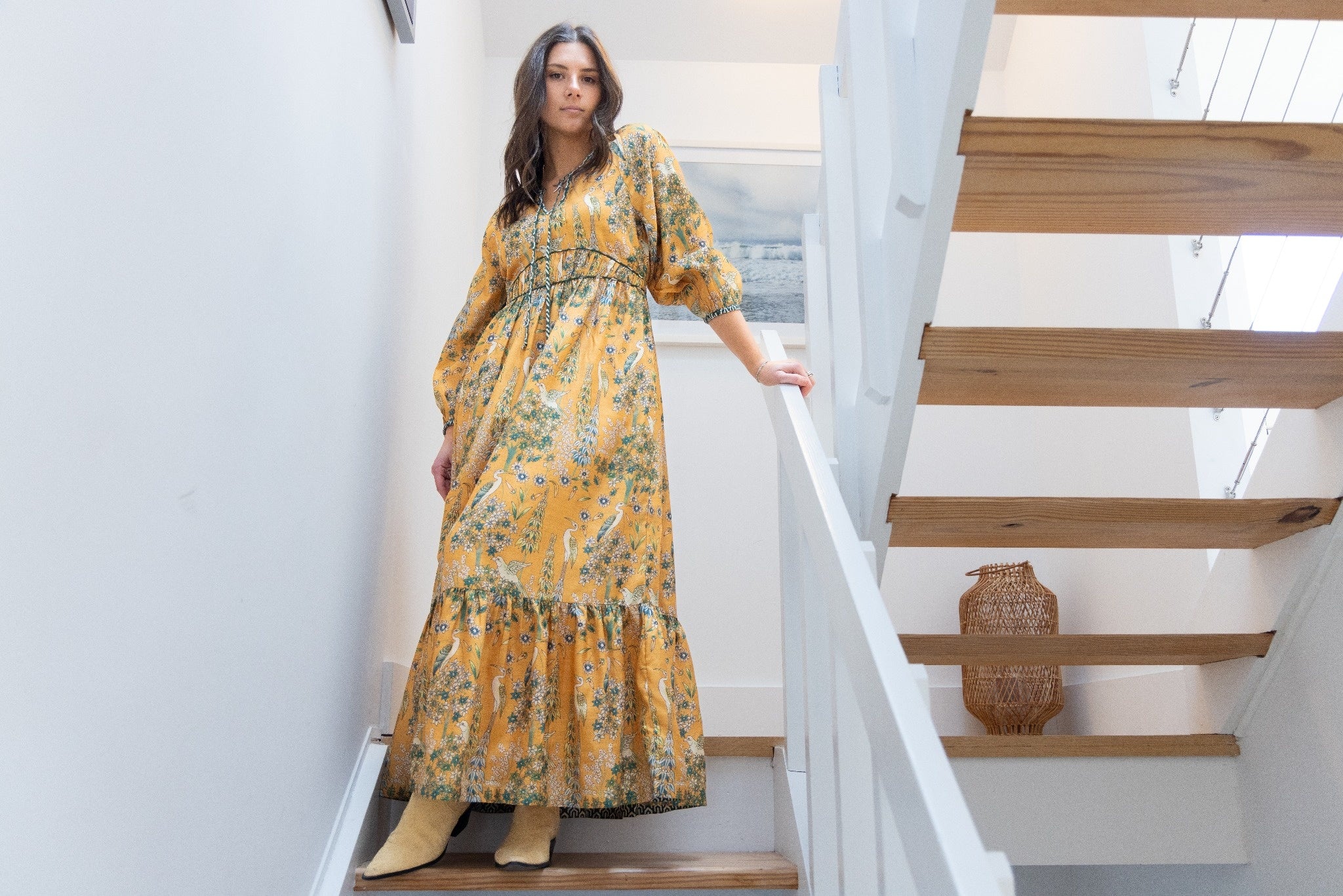 Vera Maxi Dress - Saffron Heron