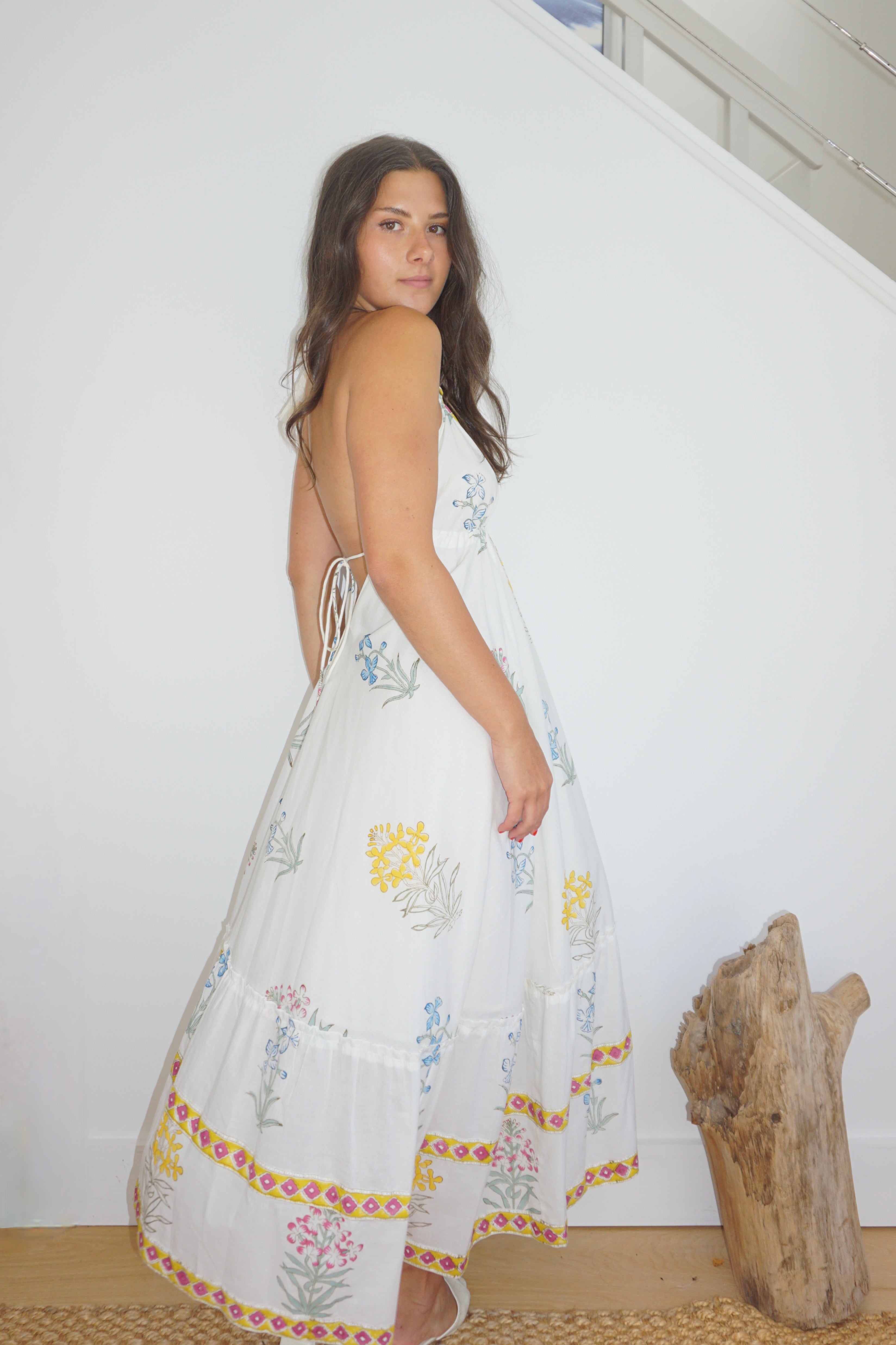 Ziggy Dress in Mixed Print Floral