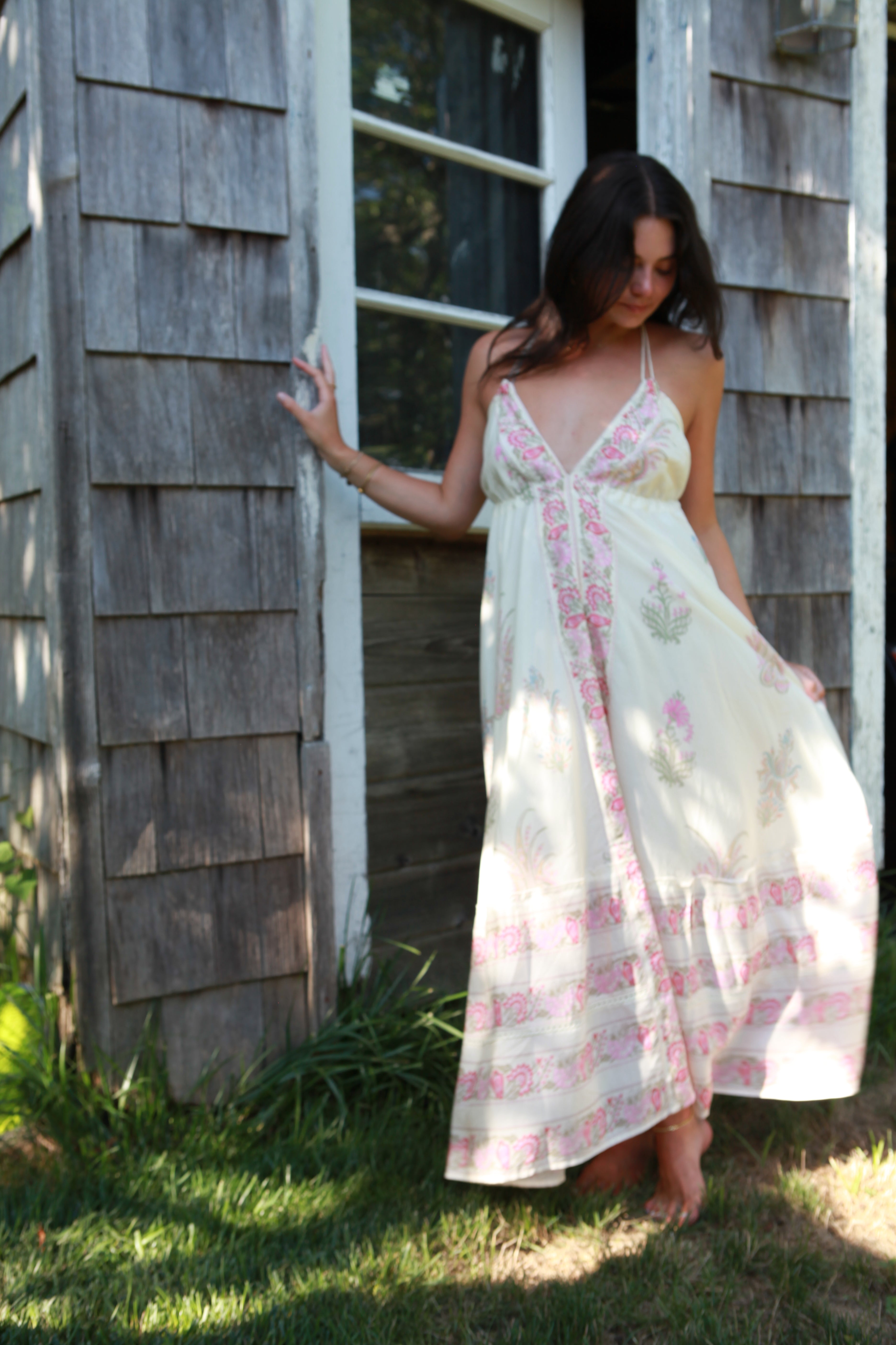 Ziggy Dress in Pastel Paisley