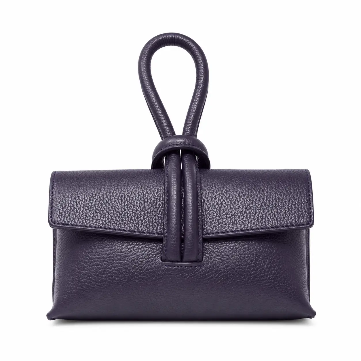 Italian Leather Wristlet Bag