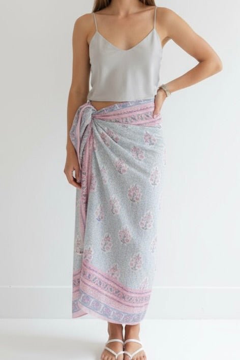 Blush Bay Stripe Pareo