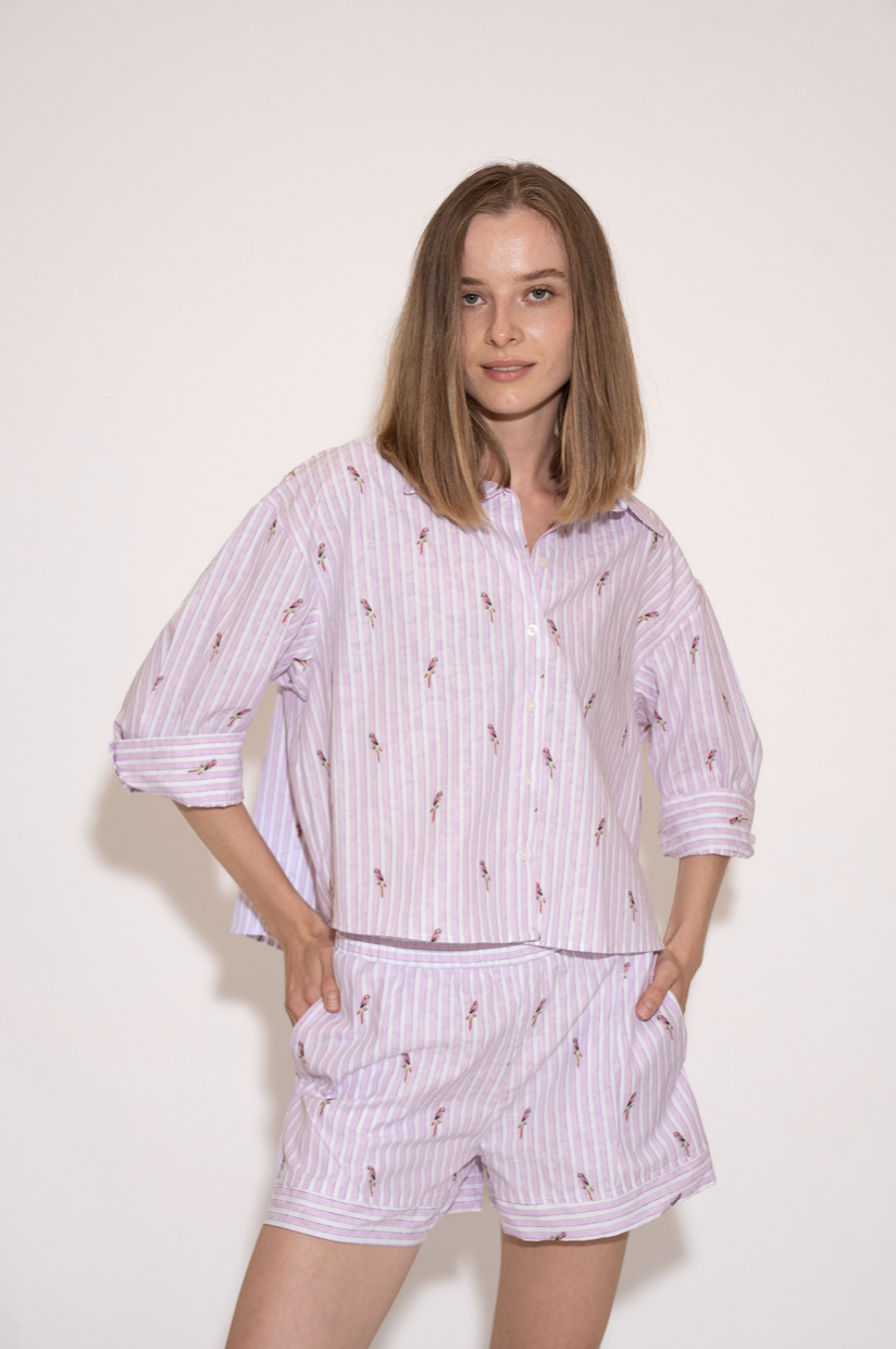 Carroll Striped Top