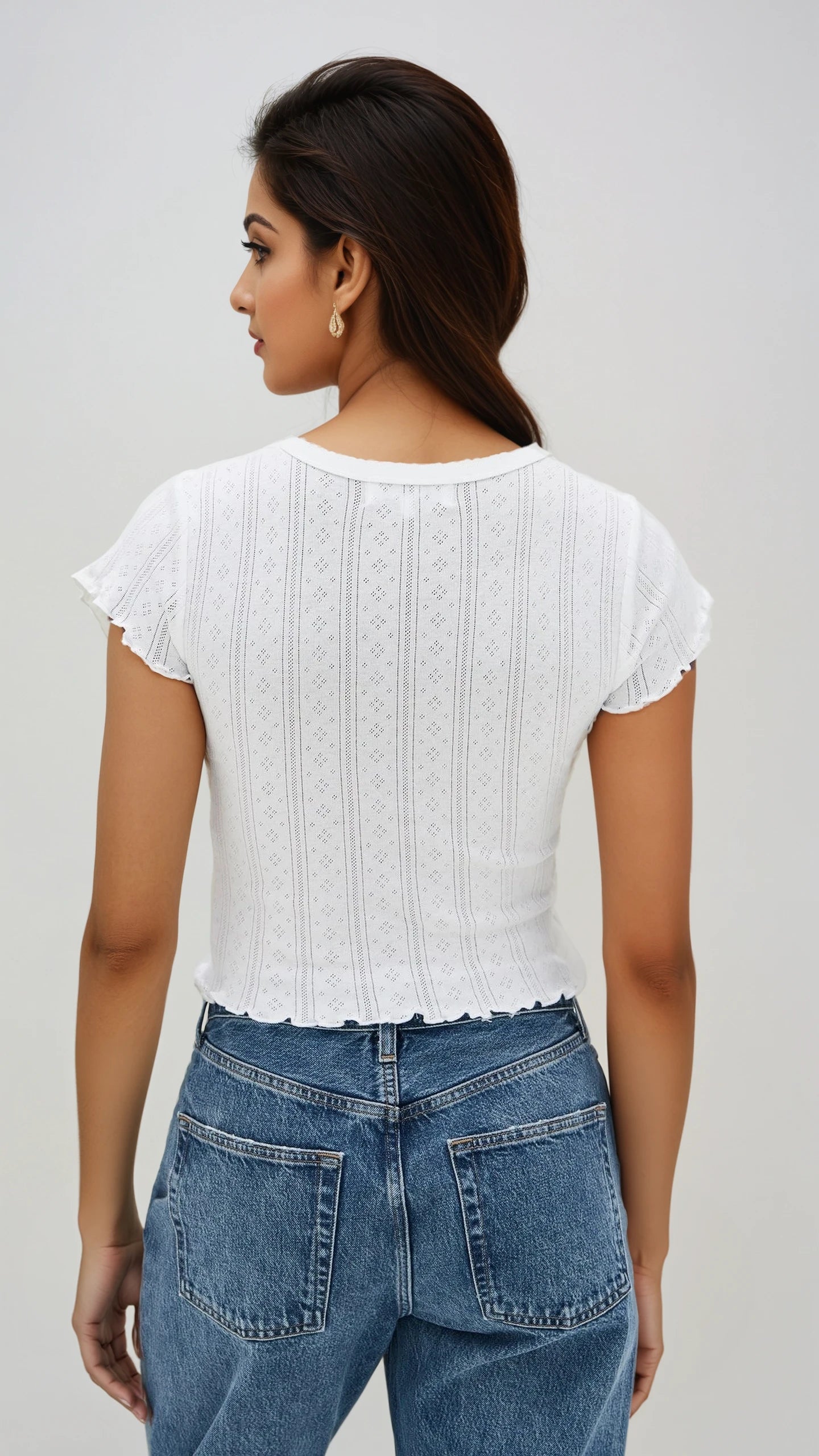 Lily Baby Tee - White Hot