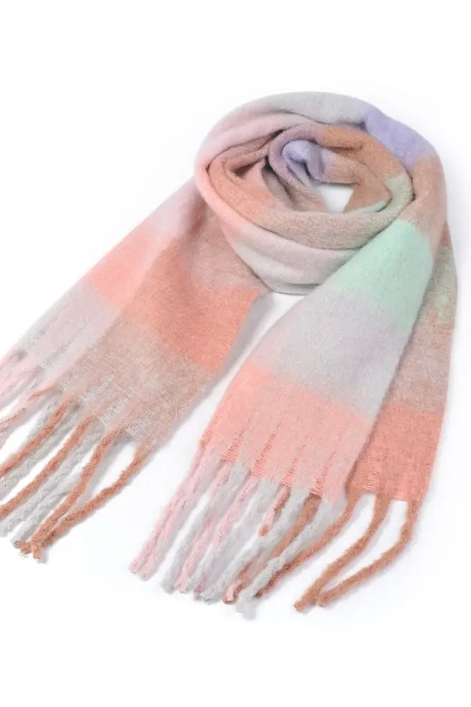 Urban Expressions Plaid Scarf