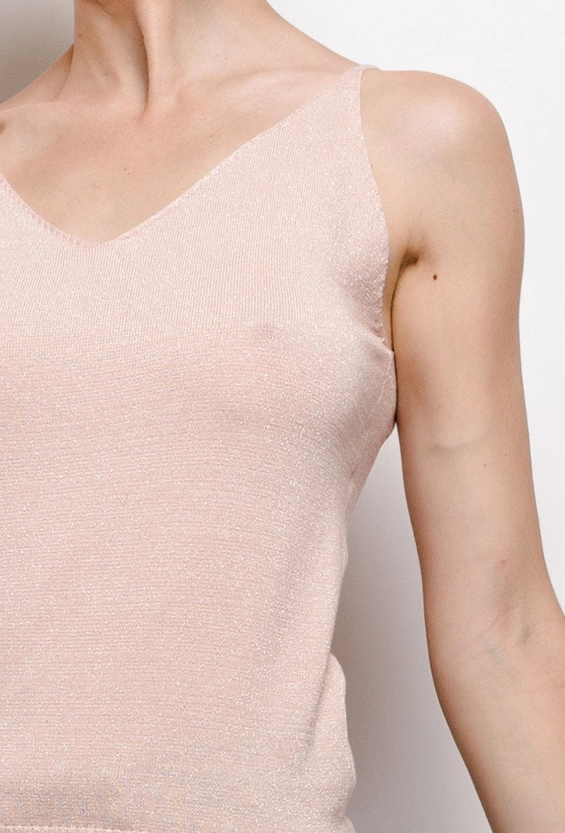 Choklate Paris Shiny Lurex Tank