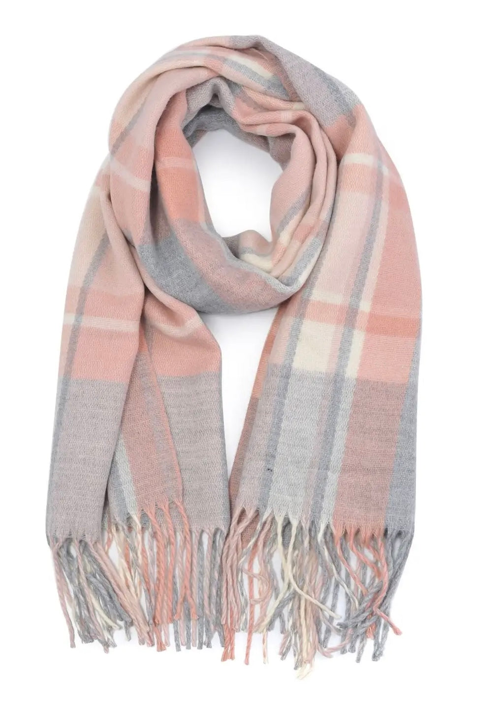Urban Expressions Plaid Scarf