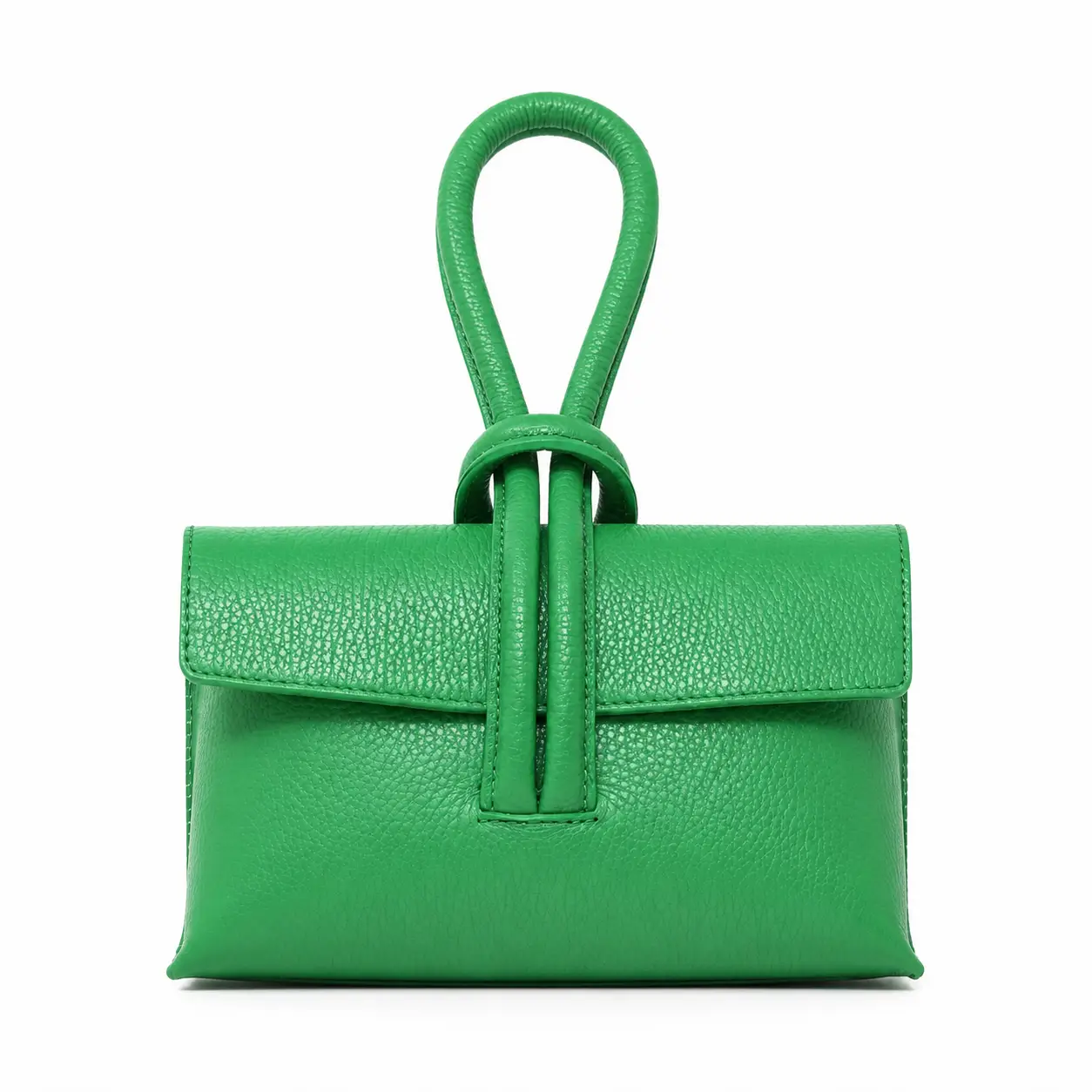 Italian Leather Wristlet Bag