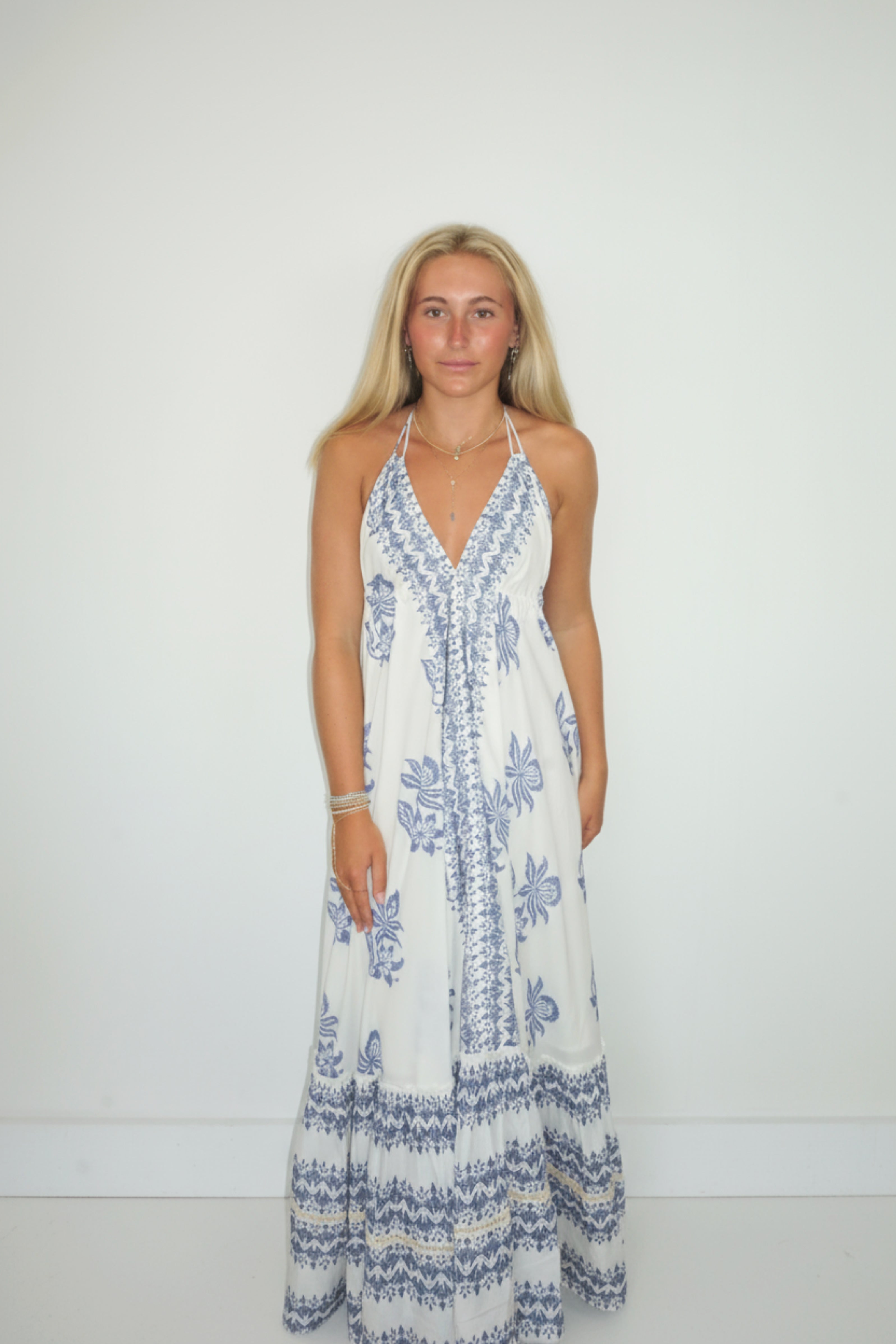 Ziggy Dress in Seaside Bloom