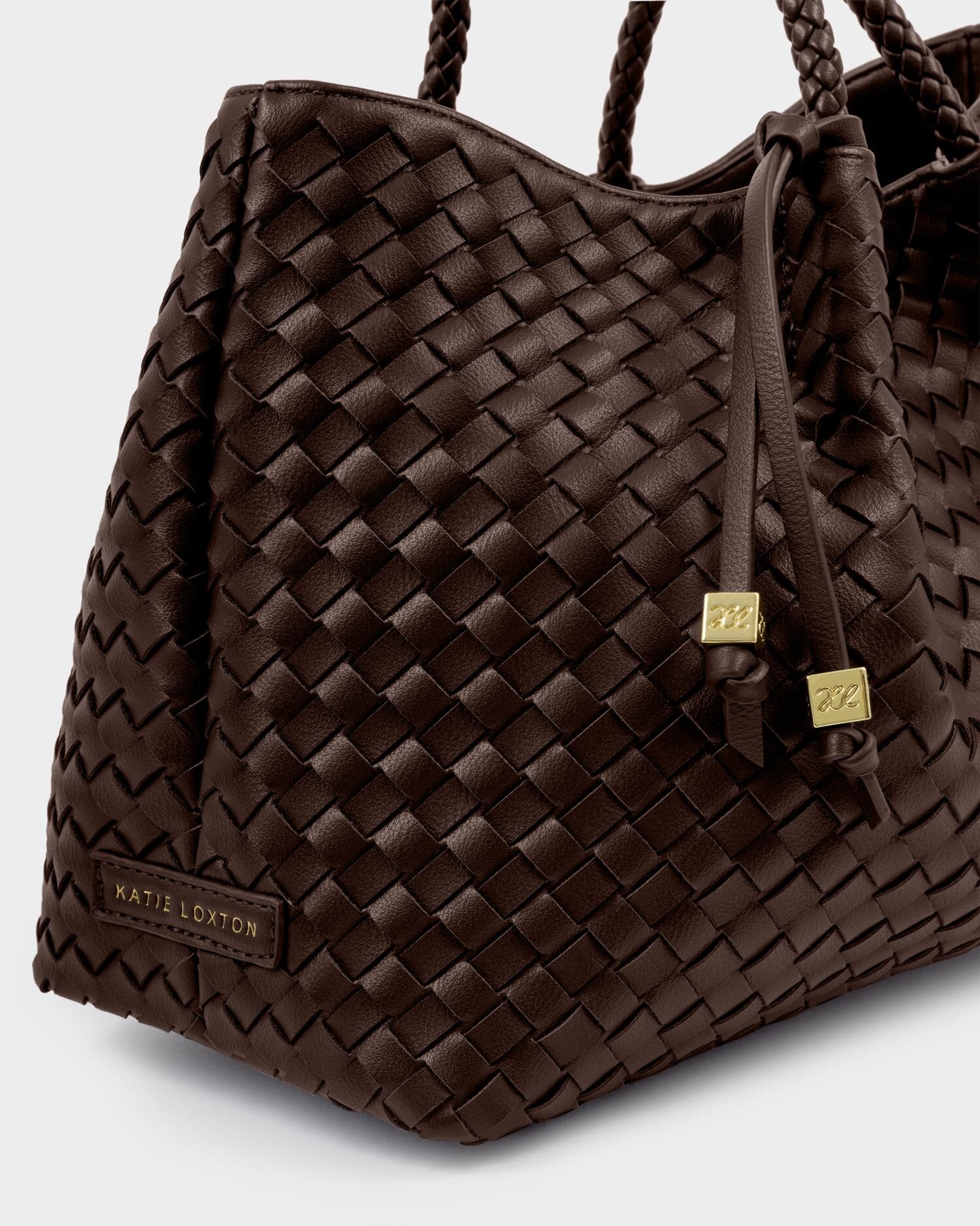 Nova Shoulder Tote Bag Small - Chocolate