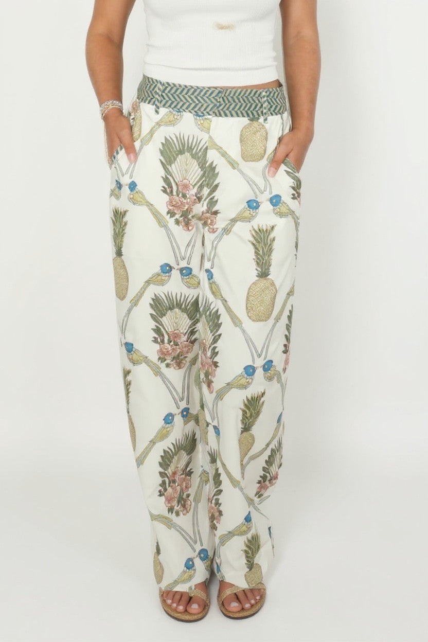 Edison Pant in Royal Tropic