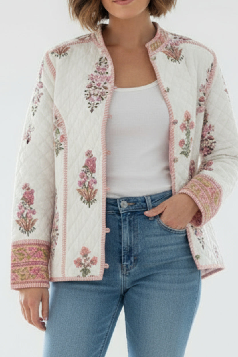 Naia Jacket in Petal Poise