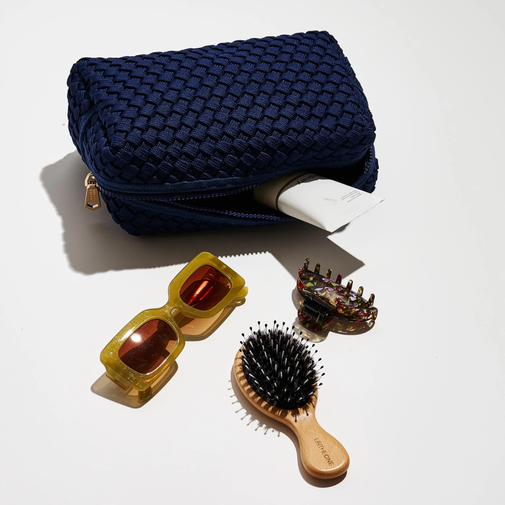Altitude Laced Up Eco Edition Cosmetic Travel Organizer Navy
