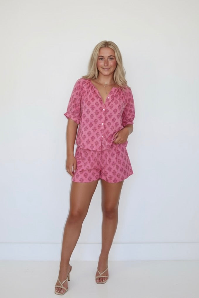 Bailee Short in Pink Sand