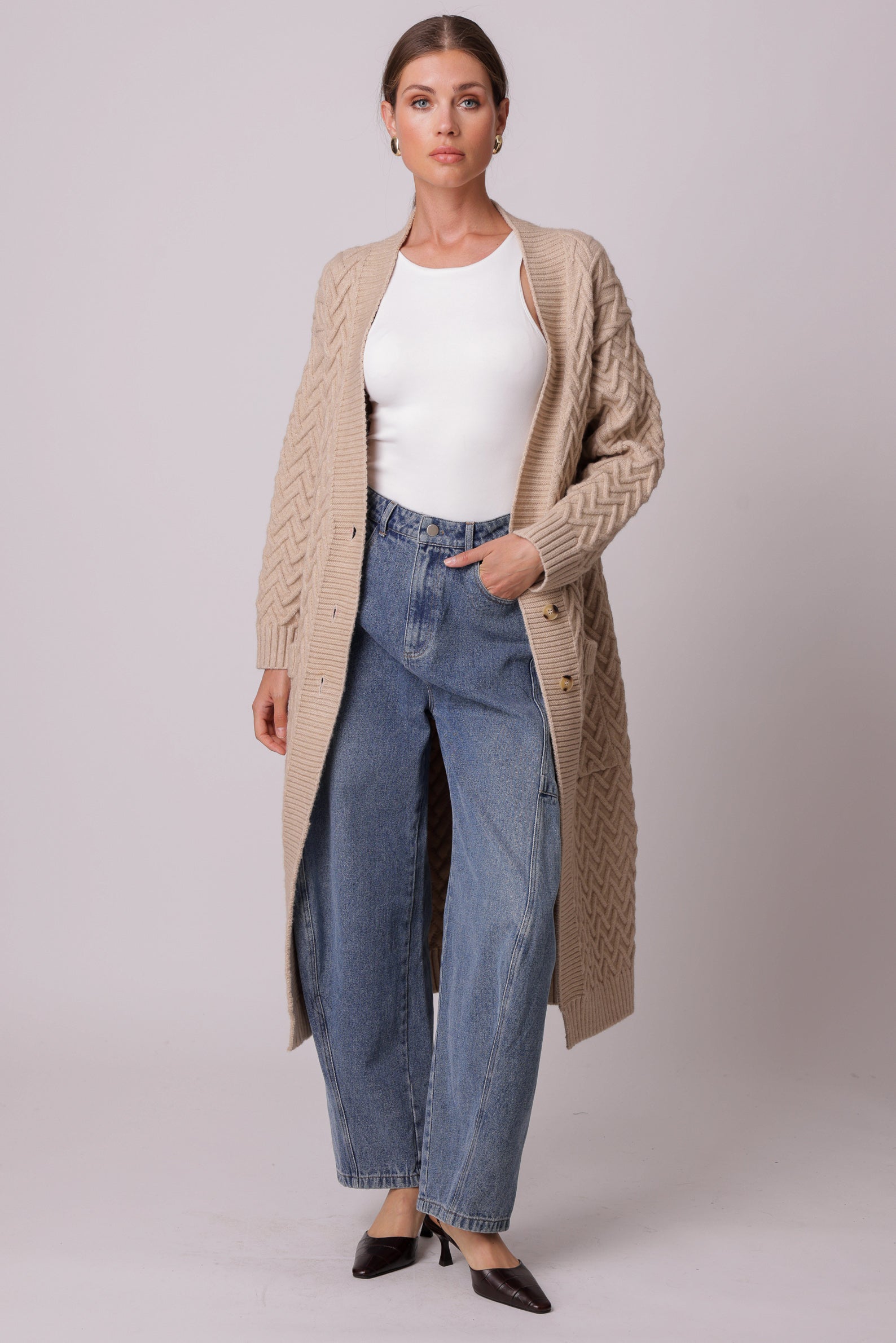 Line & Dot Emberly Cardigan