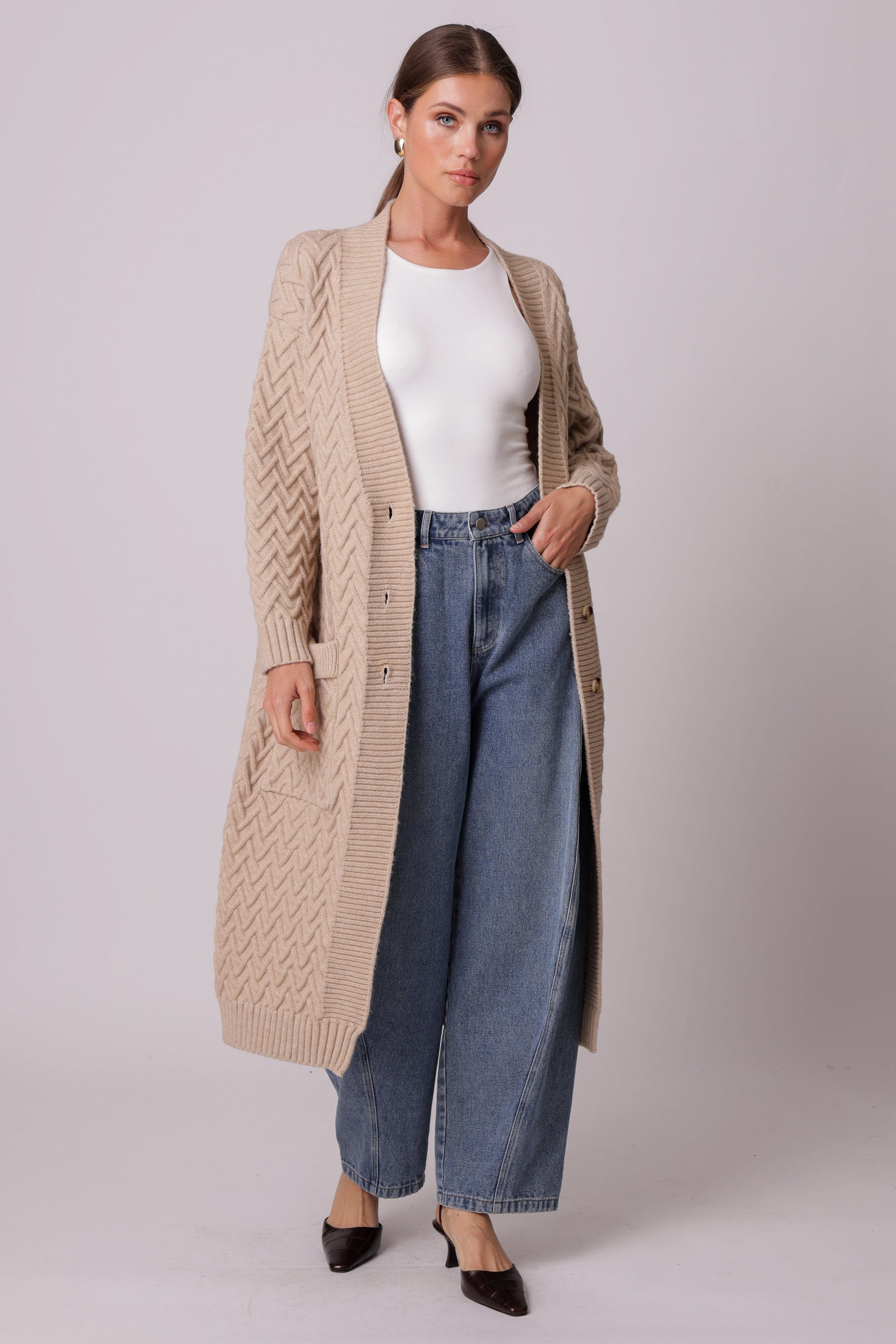 Line & Dot Emberly Cardigan