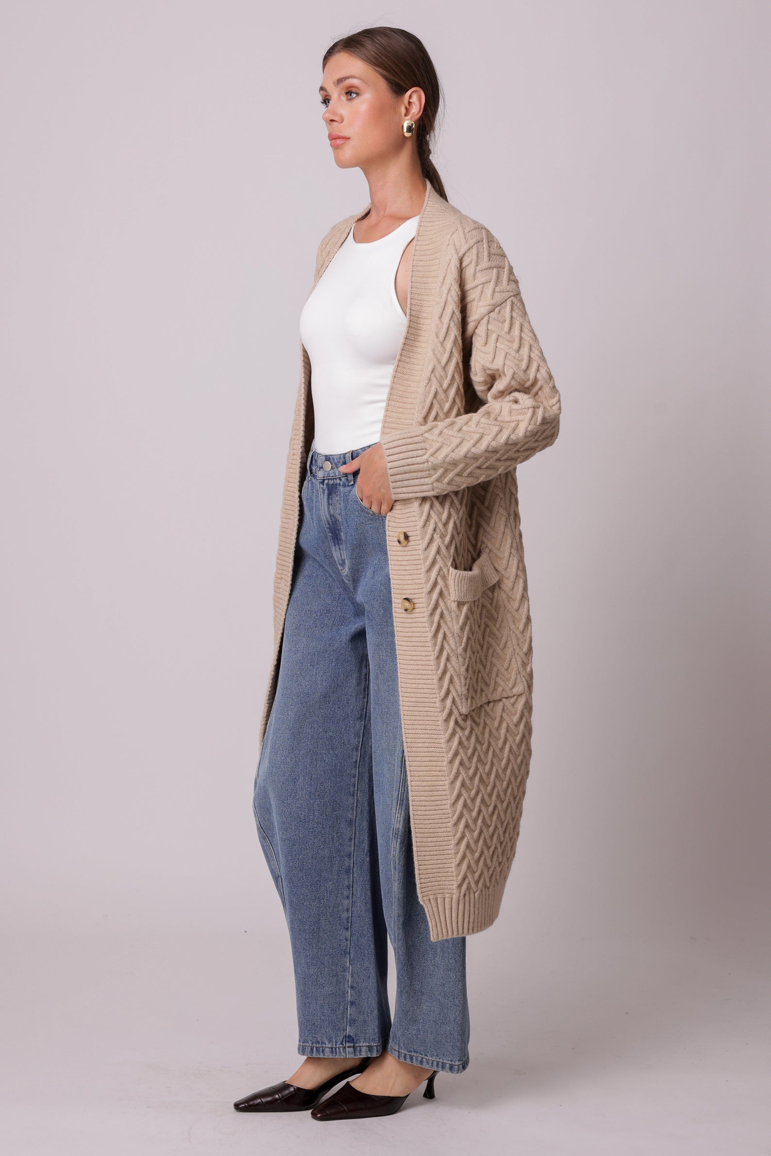 Line & Dot Emberly Cardigan