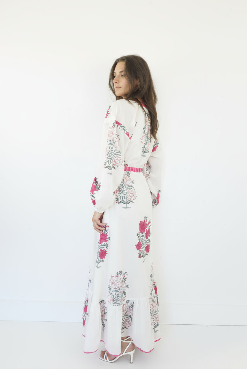 Joel Dress in Sunset Rose