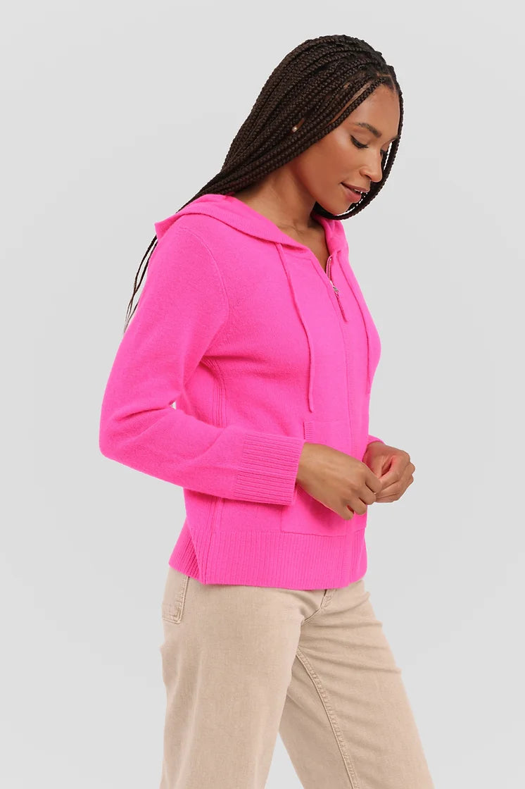 Alashan Cashmere Vivian Zip Hoodie
