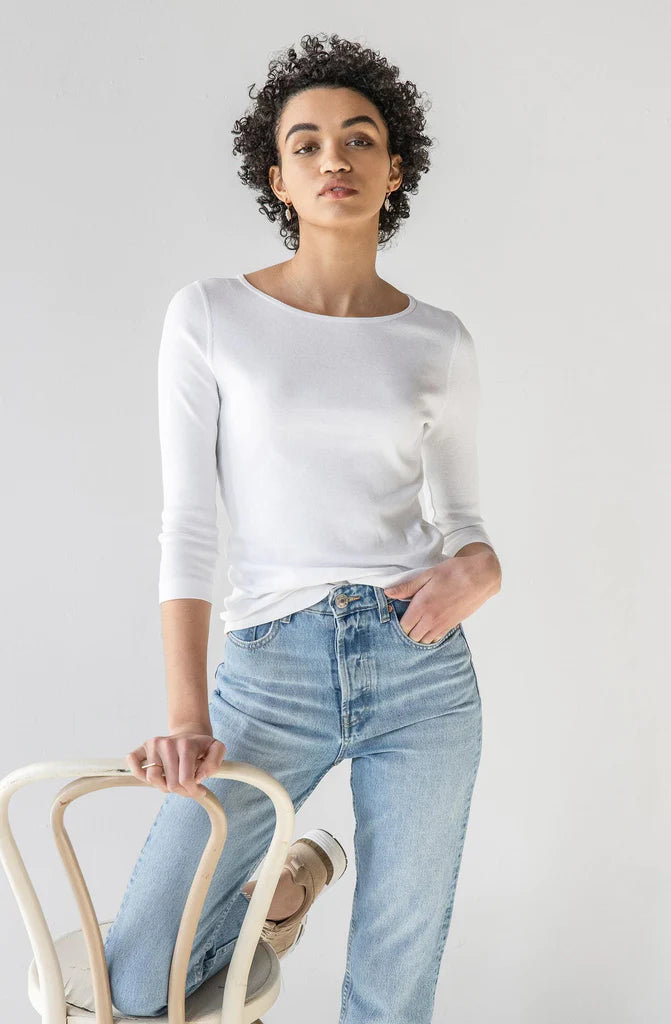Lilla P 3/4 Sleeve Boatneck