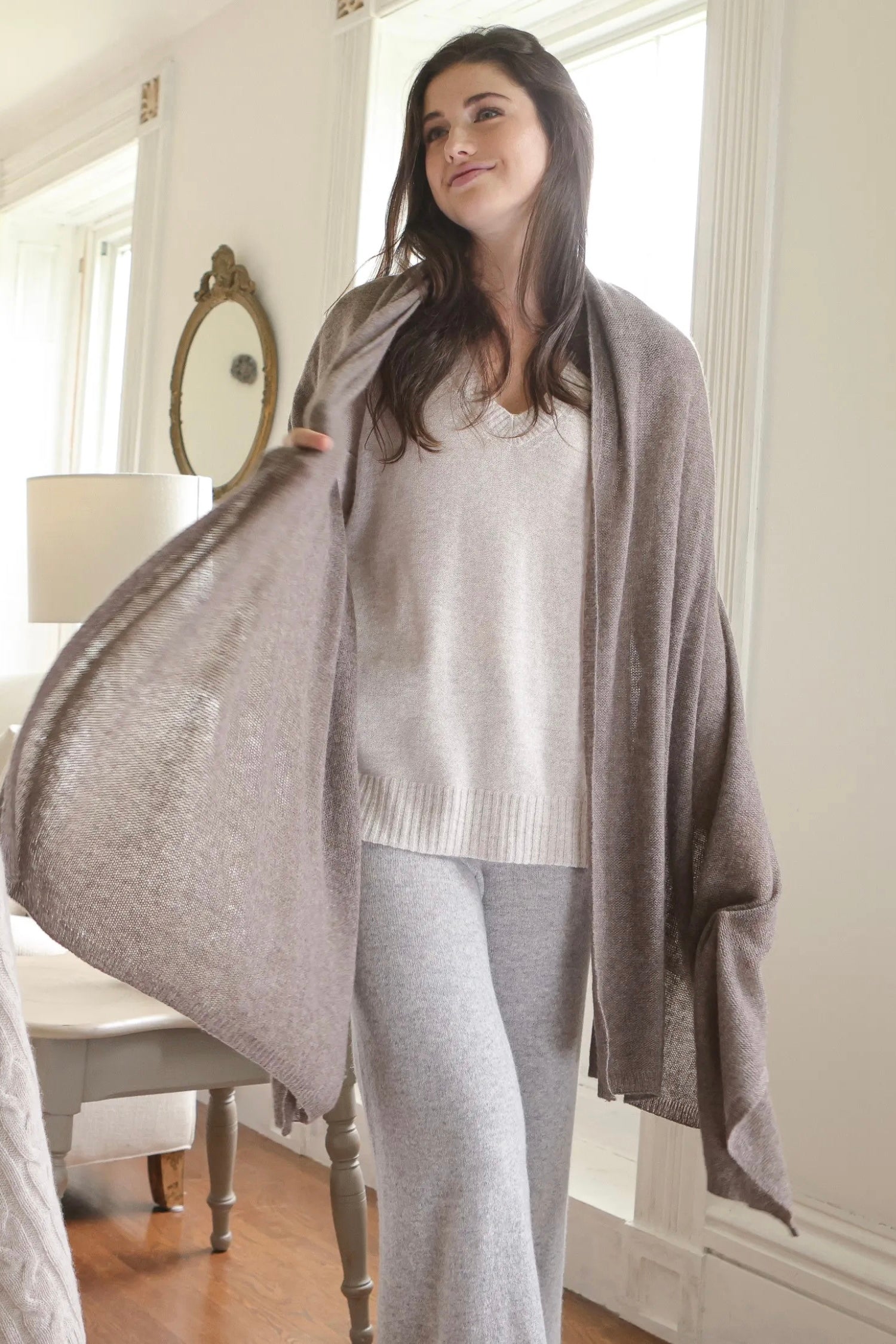 Alashan Cashmere Breezy Travel Wrap