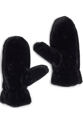 Hat Attack Faux Fur Mittens