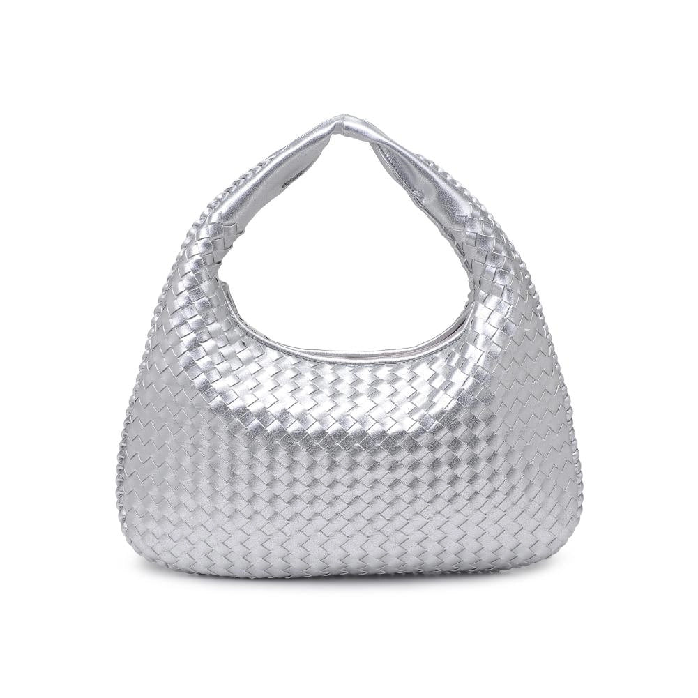 Adela Woven Hobo Bag