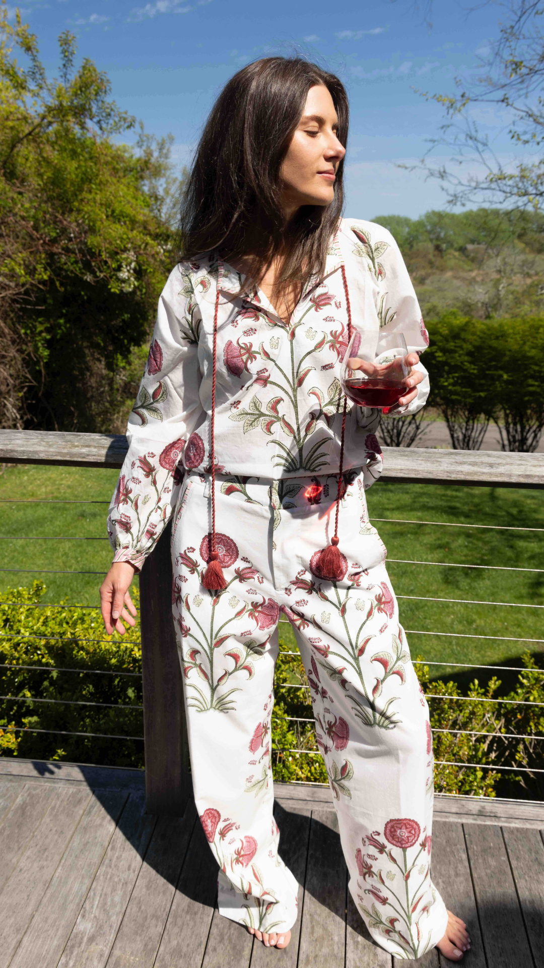 NIBI MTK Edison Pant - Red Vine
