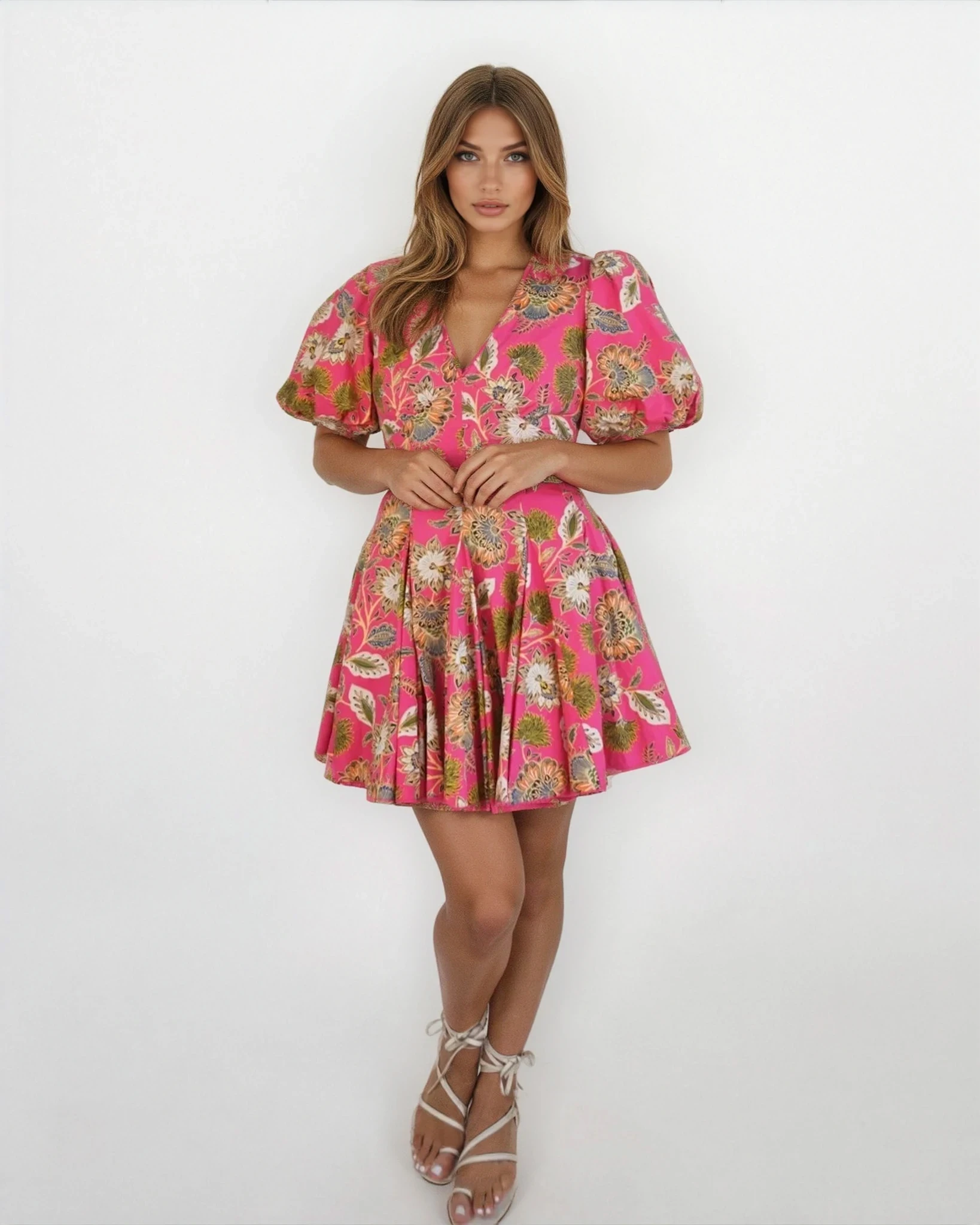 Rowan Mini Dress - Jaya Pink